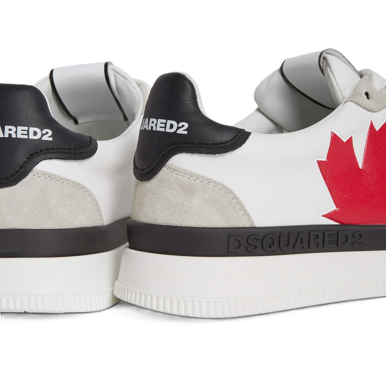 Giày Dsquared2 New Jersey Sneakers White Red 4