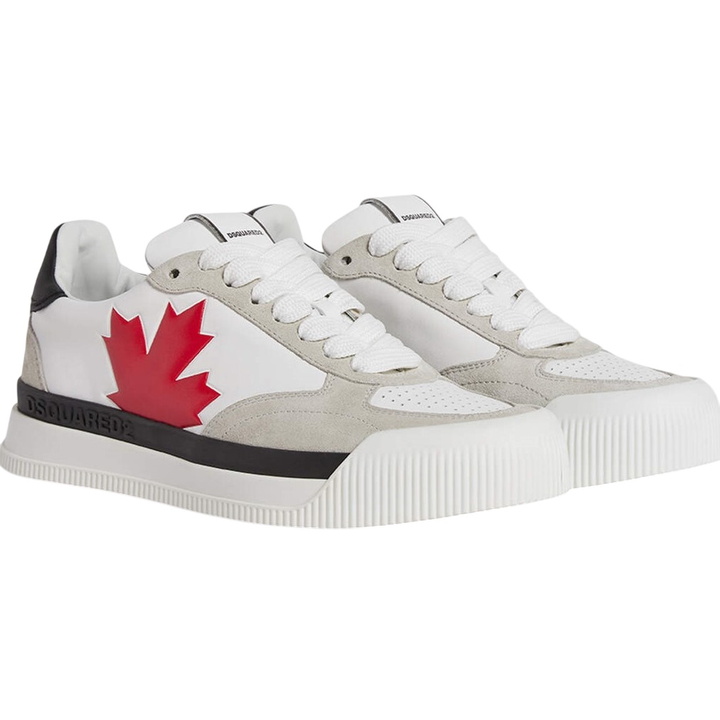 Giày Dsquared2 New Jersey Sneakers White Red 5