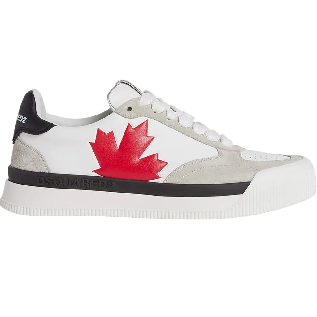 Giày Dsquared2 New Jersey Sneakers White Red 6