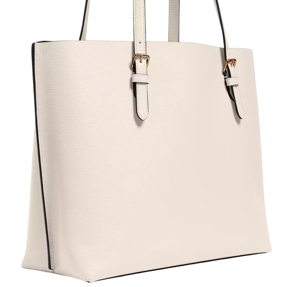 Túi Coach Mollie Tote Bag Gold Chalk Light Saddle 1671 1