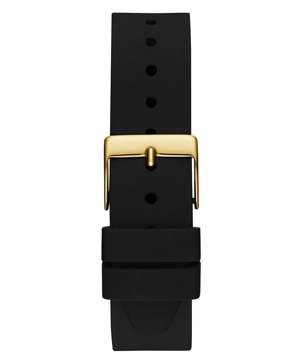 Đồng hồ nữ Guess Ladies Black Gold Tone Analog Watch GW0755L3 1