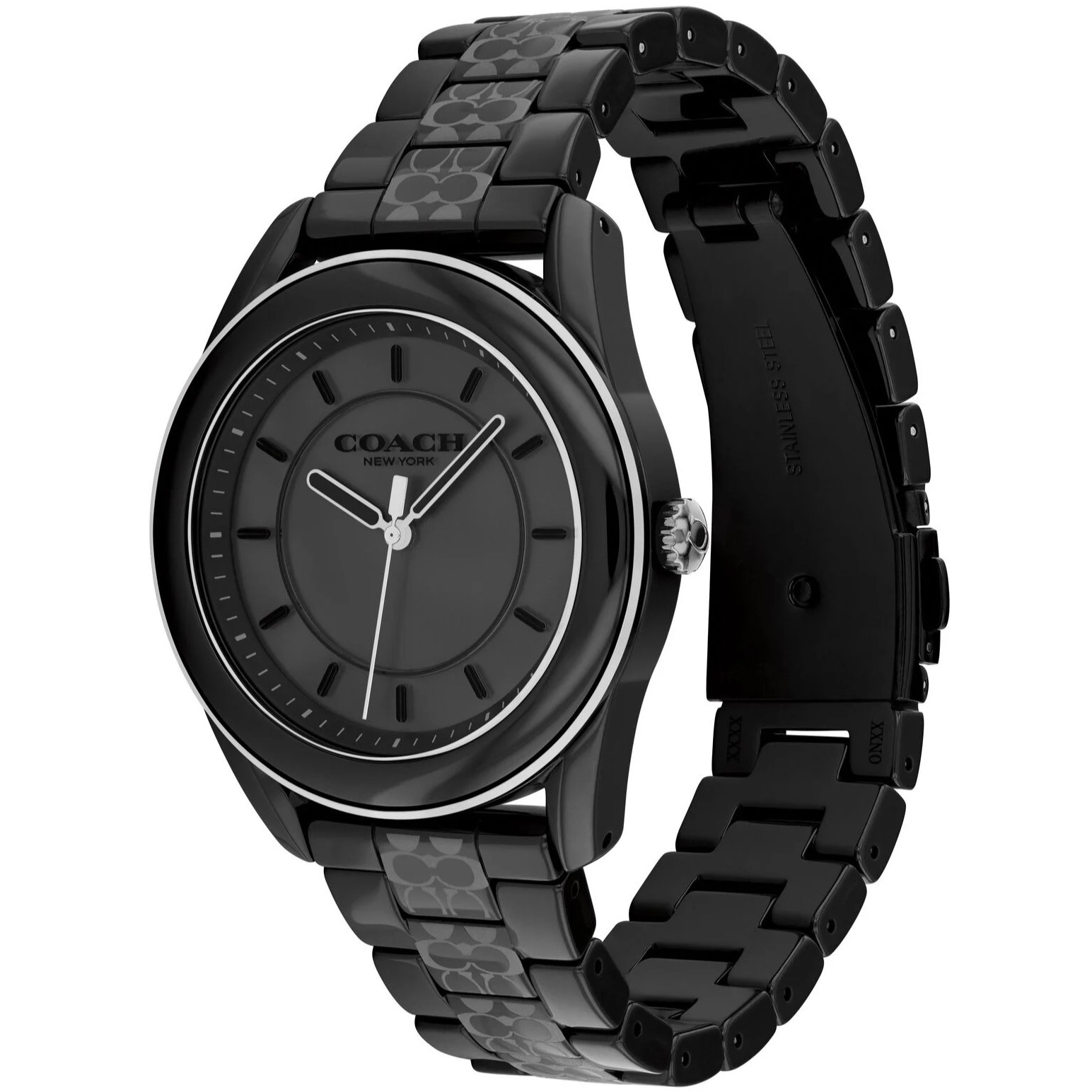 Đồng hồ nữ Coach Preston Black Ceramic 14503774 3