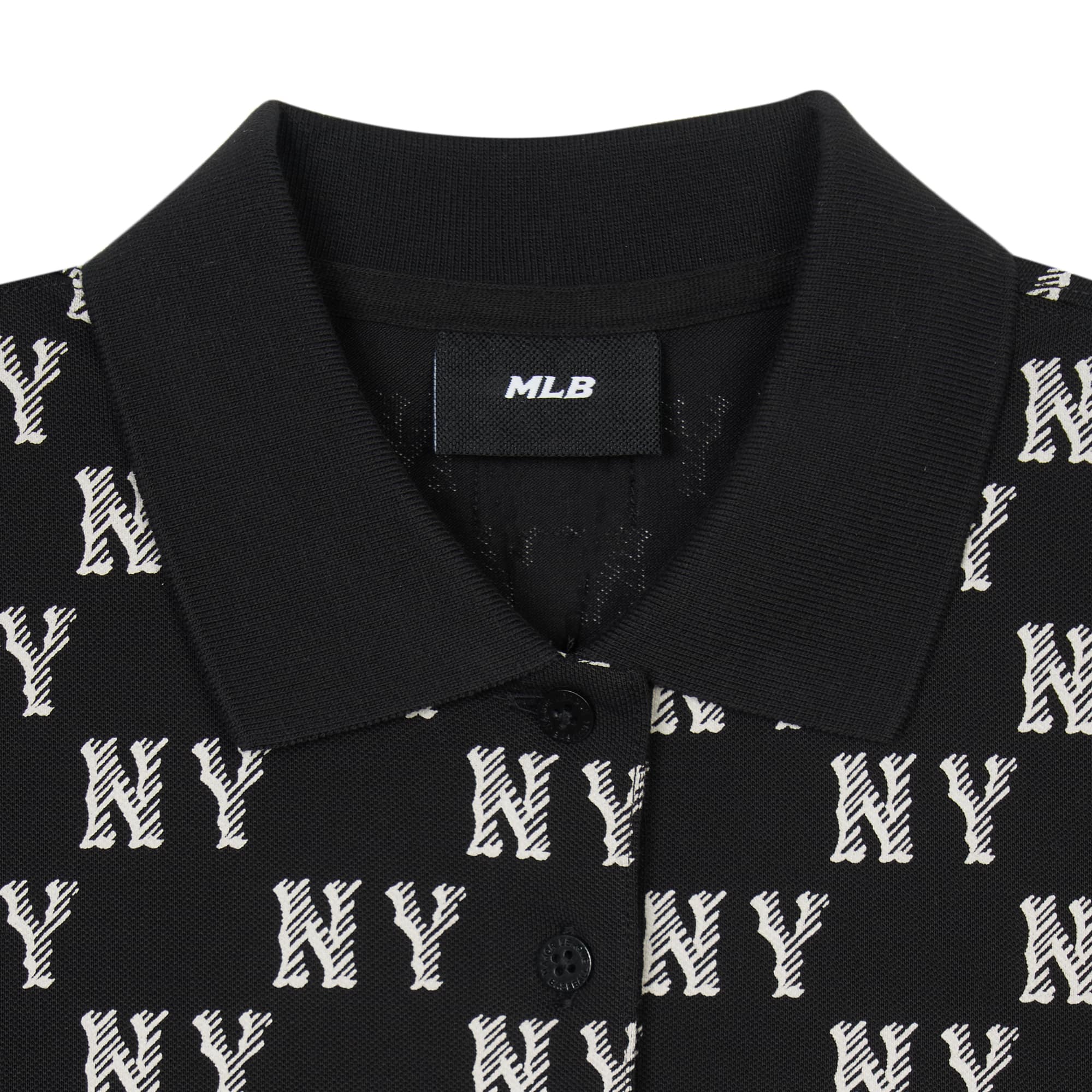 VÁY POLO MLB NY WOMEN MONATIVE MONOGRAM PIQUE ONE-PIECE NEW YORK 3FOPM0143-50BKS 1