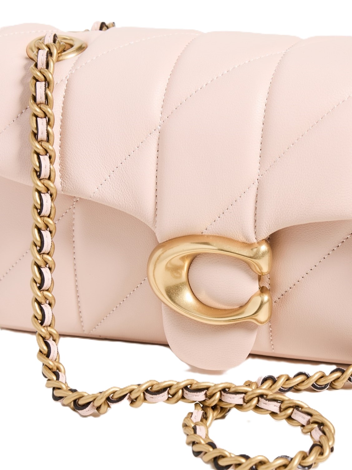 Túi Coach Tabby Shoulder Bag 20 With Pillow Quilting Nappa Leather Blush CP149 1