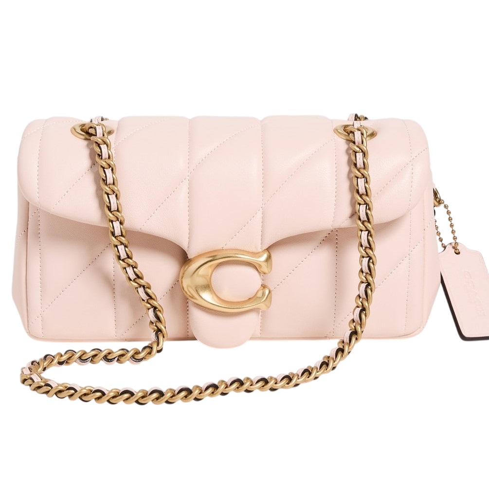 Túi Coach Tabby Shoulder Bag 20 With Pillow Quilting Nappa Leather Blush CP149 4