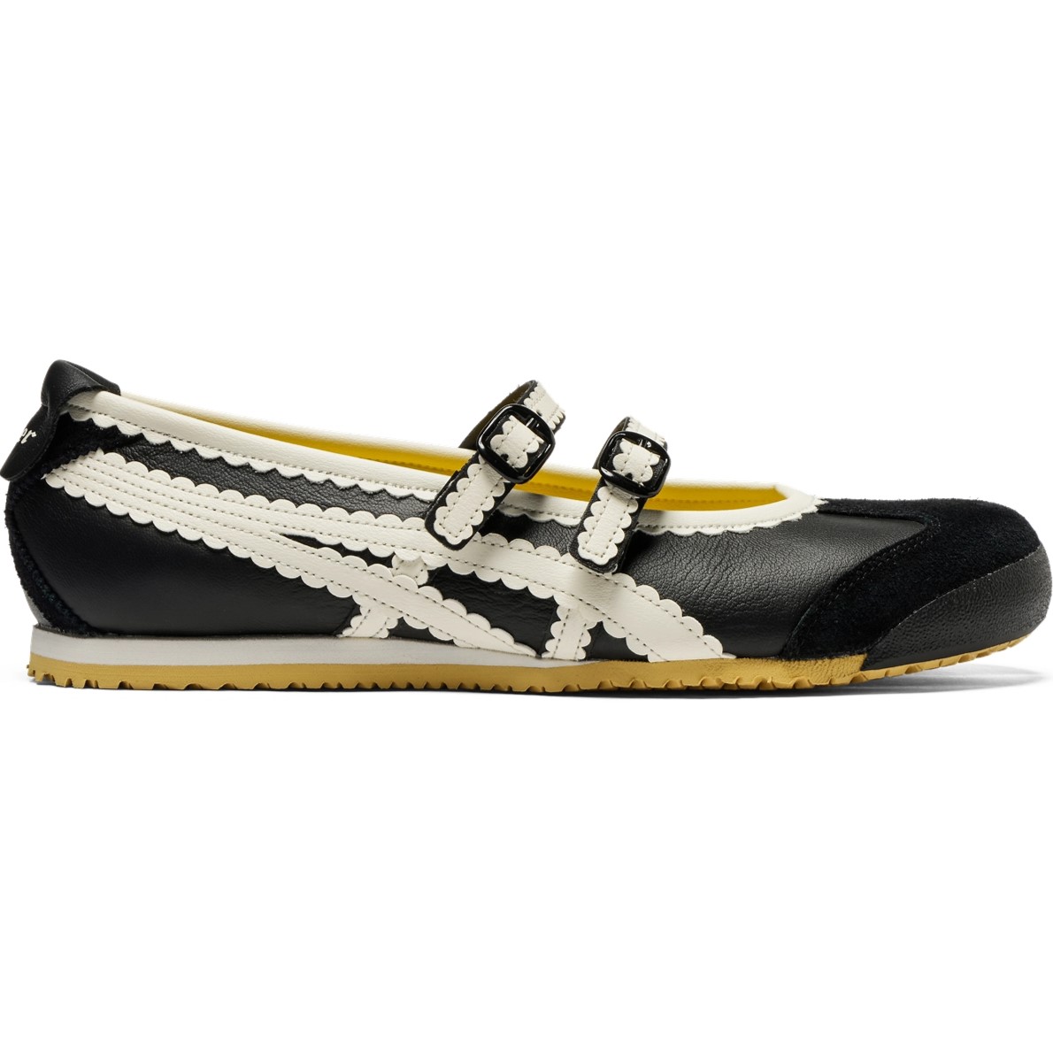 Giày nữ Onitsuka Tiger Mexico 66 TGRS Women Shoes Black Cream 1182A678-001 11