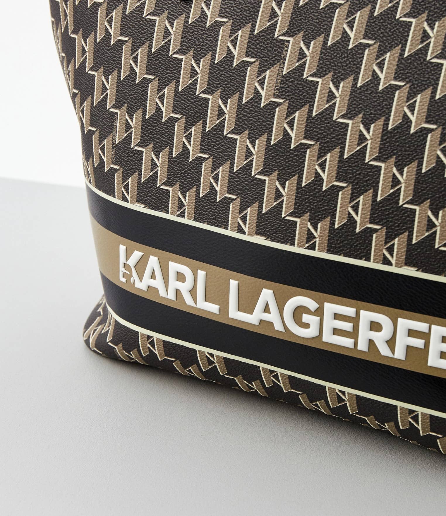 Túi Karl Lagerfeld Ikonik Mono Stripe Tote Bag 2