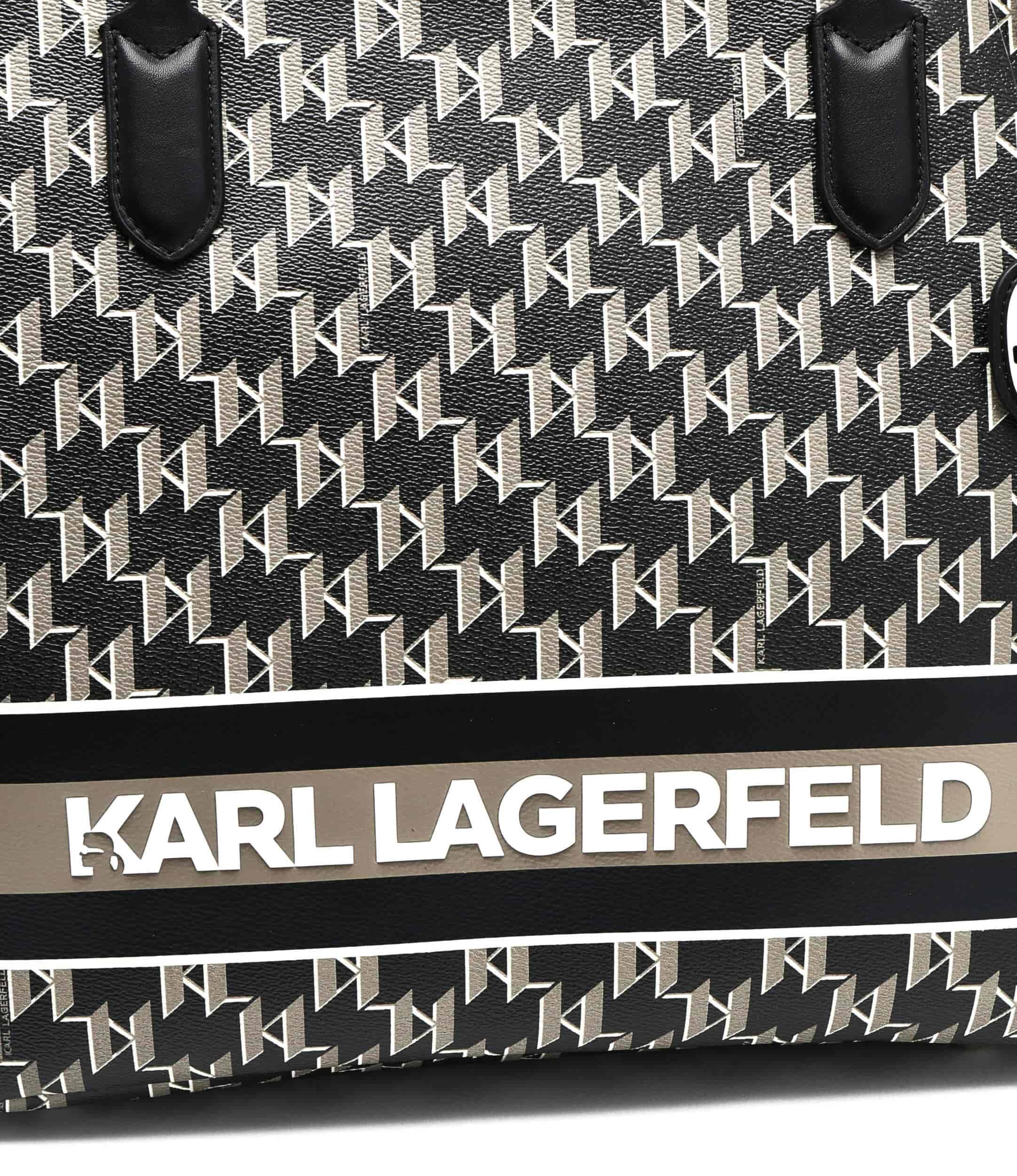 Túi Karl Lagerfeld Ikonik Mono Stripe Tote Bag 4