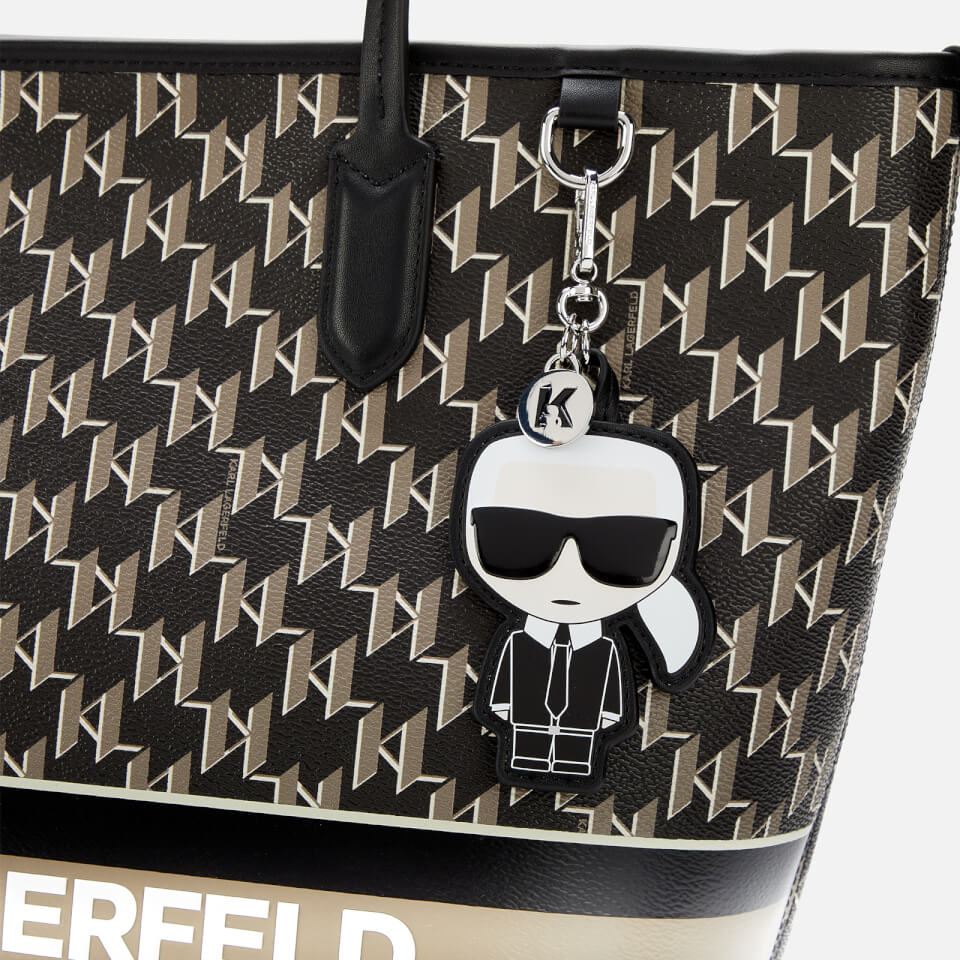 Túi Karl Lagerfeld Ikonik Mono Stripe Tote Bag 9