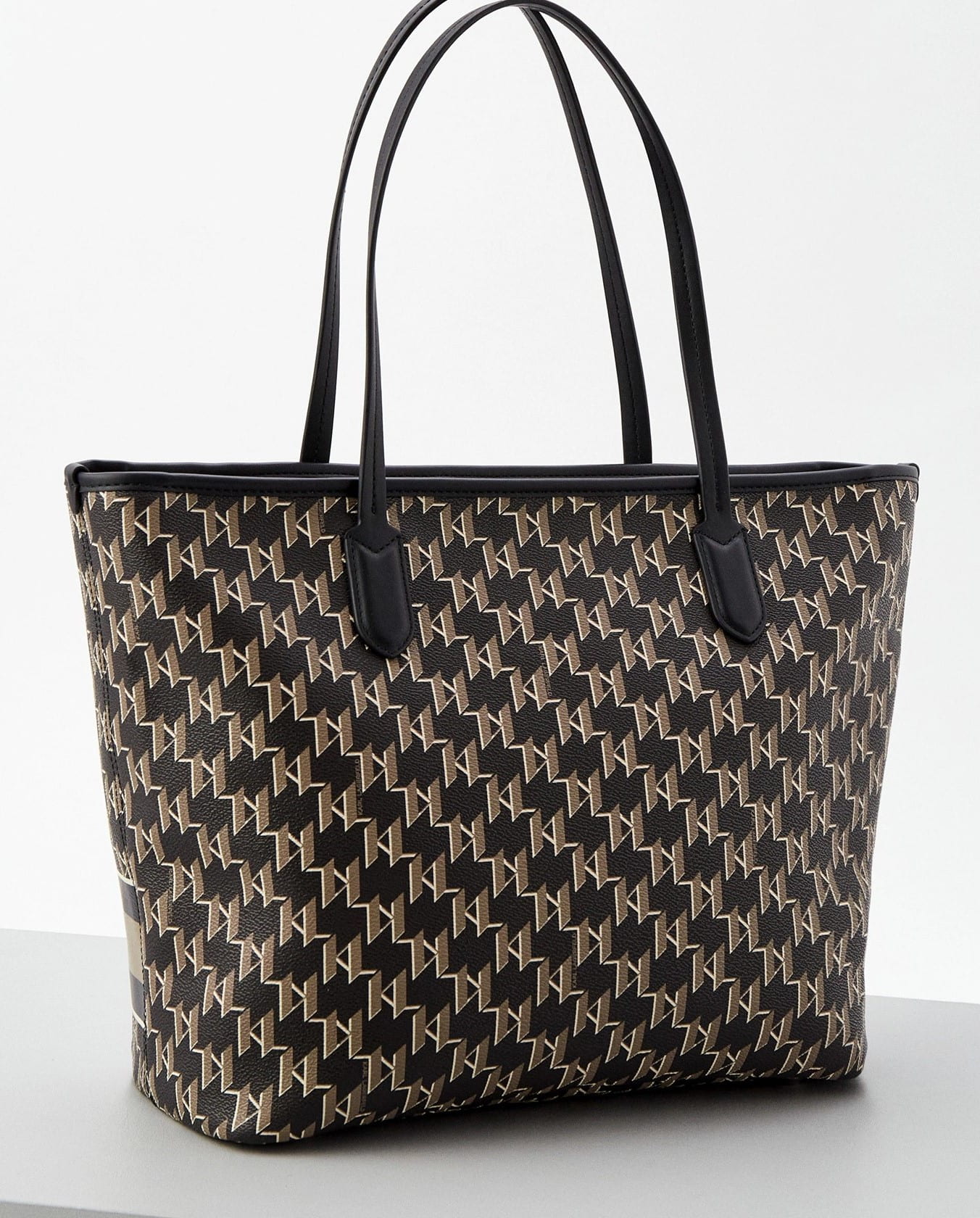 Túi Karl Lagerfeld Ikonik Mono Stripe Tote Bag 13