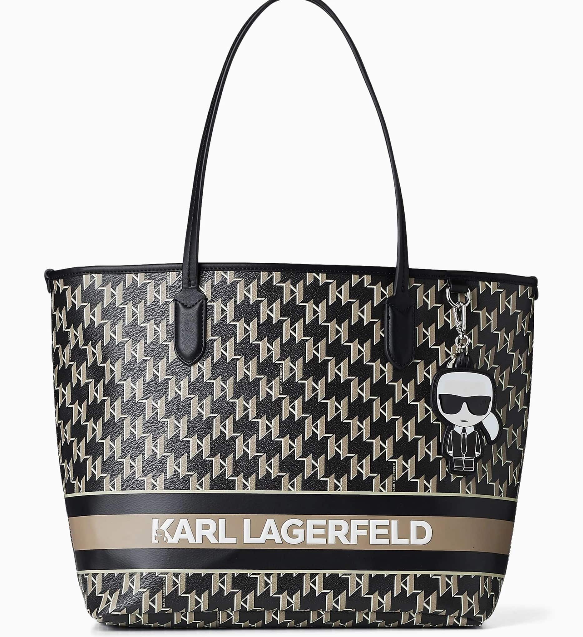 Túi Karl Lagerfeld Ikonik Mono Stripe Tote Bag 20
