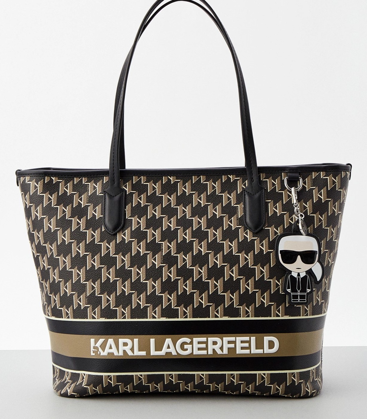 Túi Karl Lagerfeld Ikonik Mono Stripe Tote Bag 21