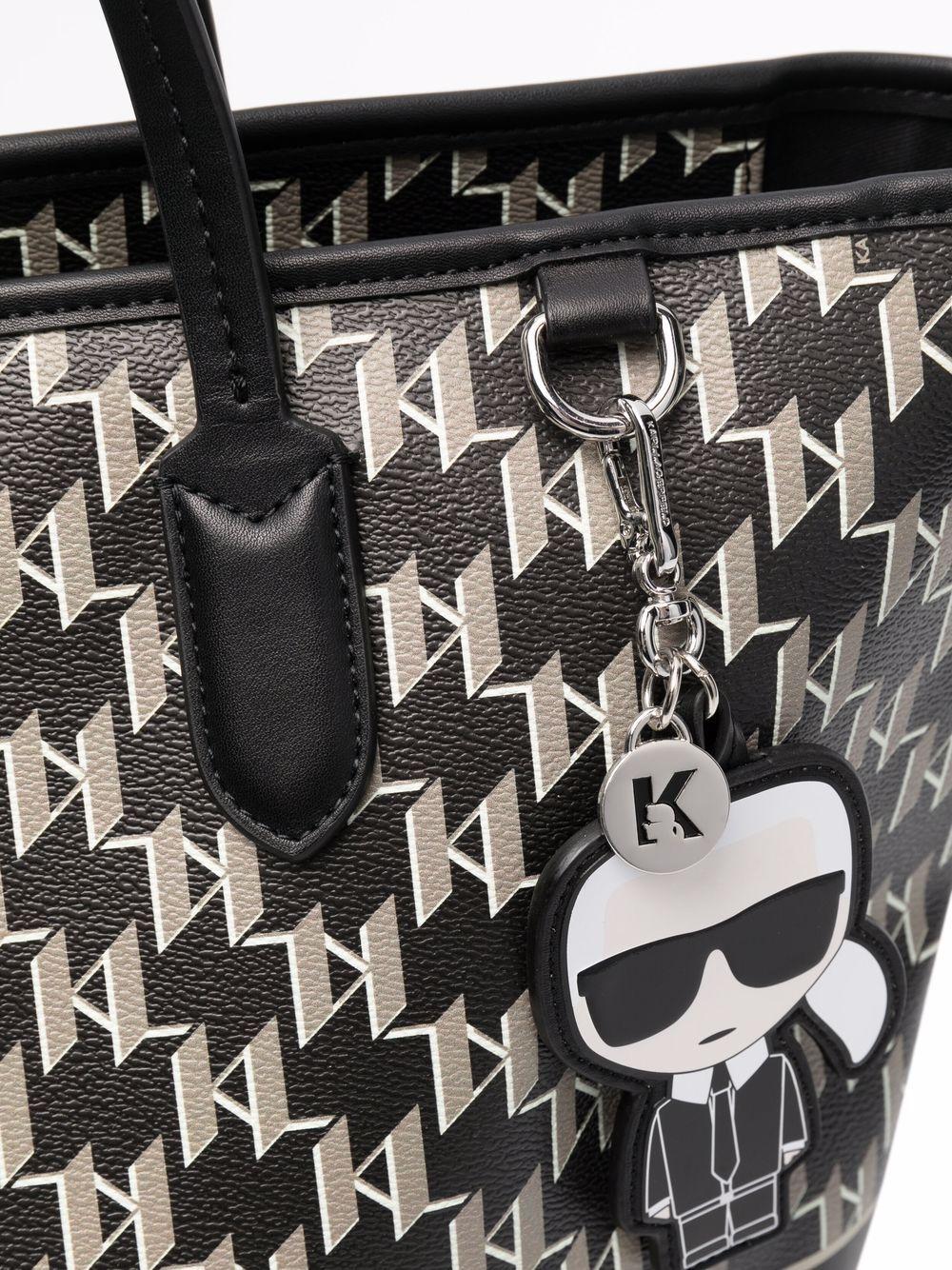 Túi Karl Lagerfeld Ikonik Mono Stripe Tote Bag 22