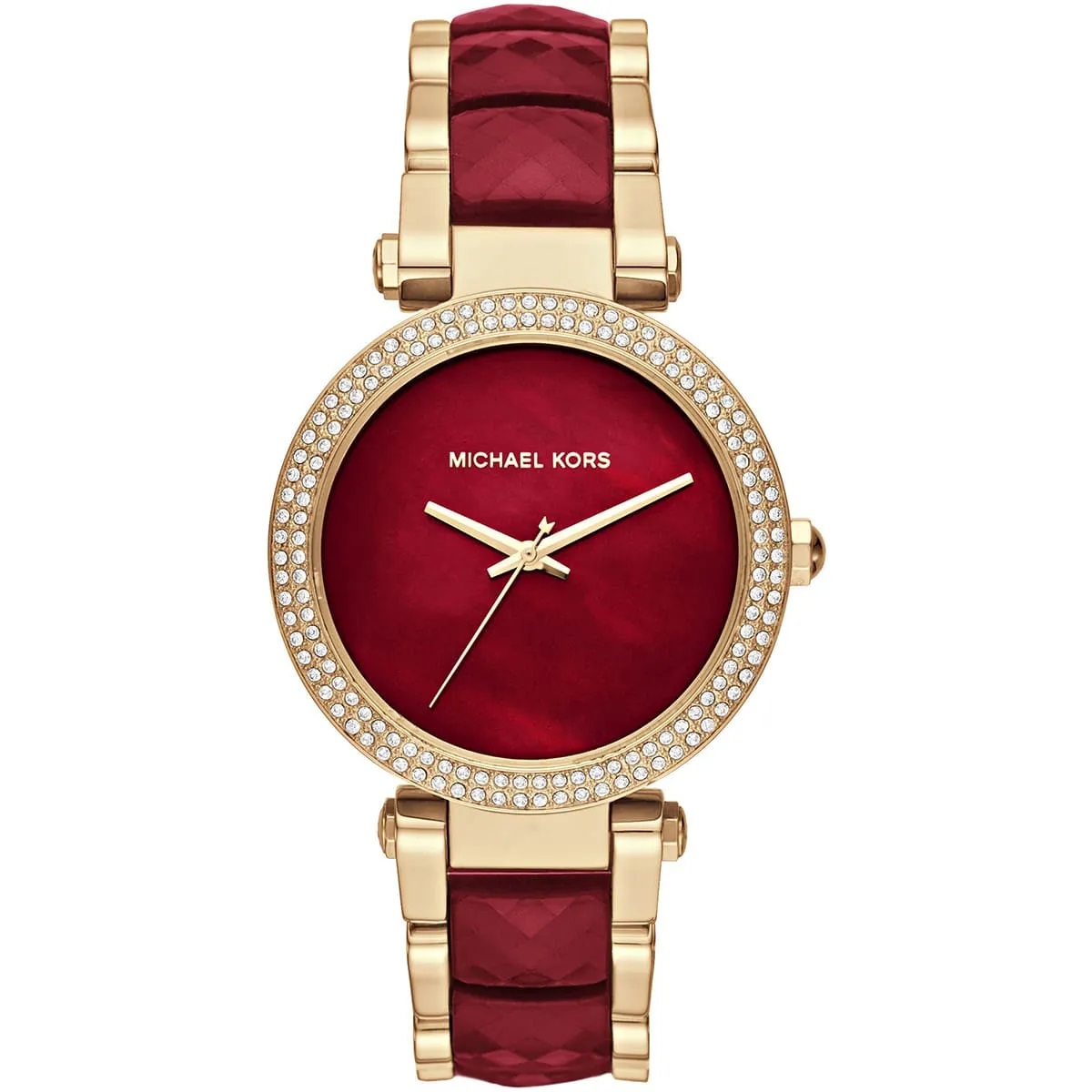 Đồng hồ nữ Michael Kors Parker Crystallized Red Gold Tone Ladies Watch MK6427 3