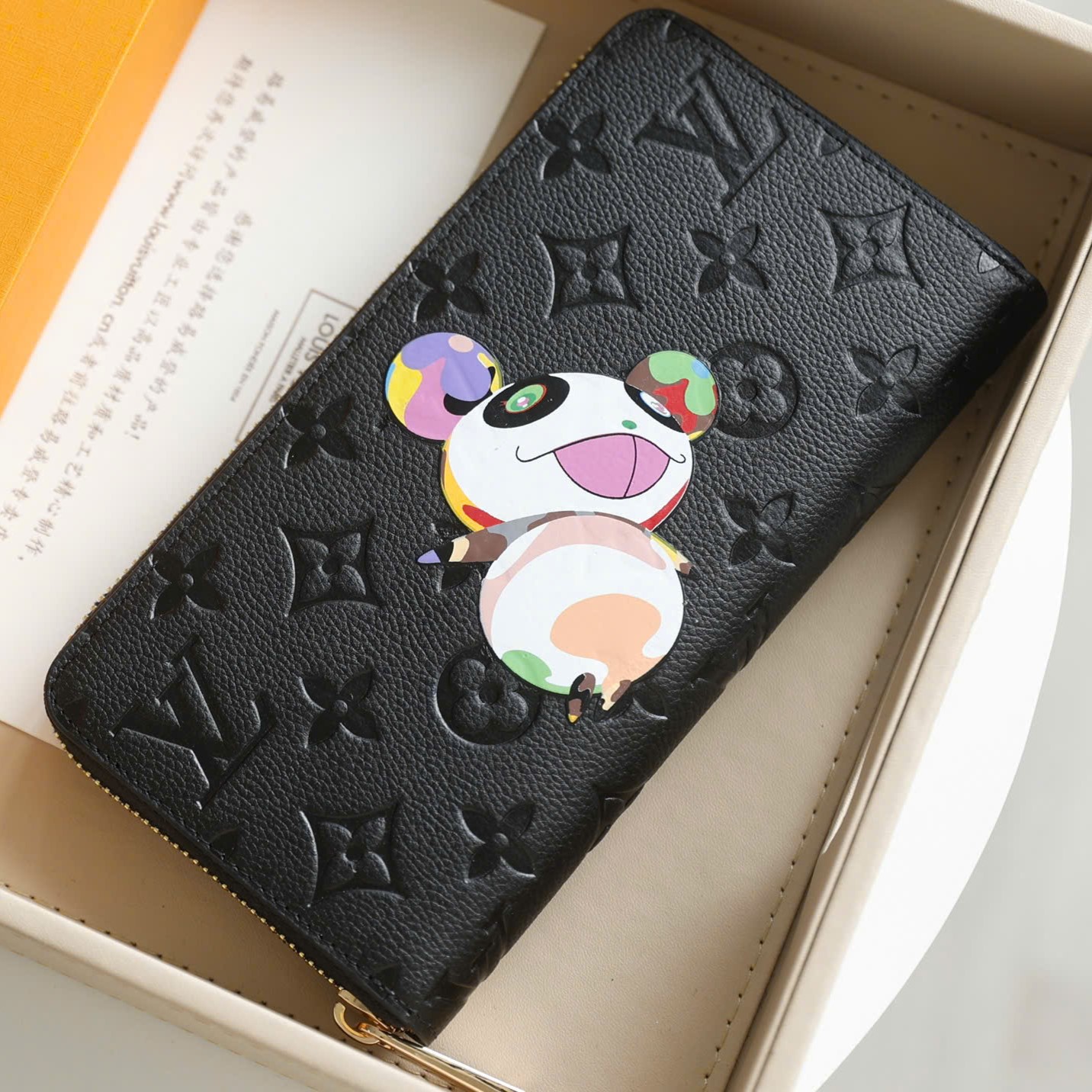 Ví Louis Vuitton Monogram Empreinte Panda Japan Wallet M14160 2