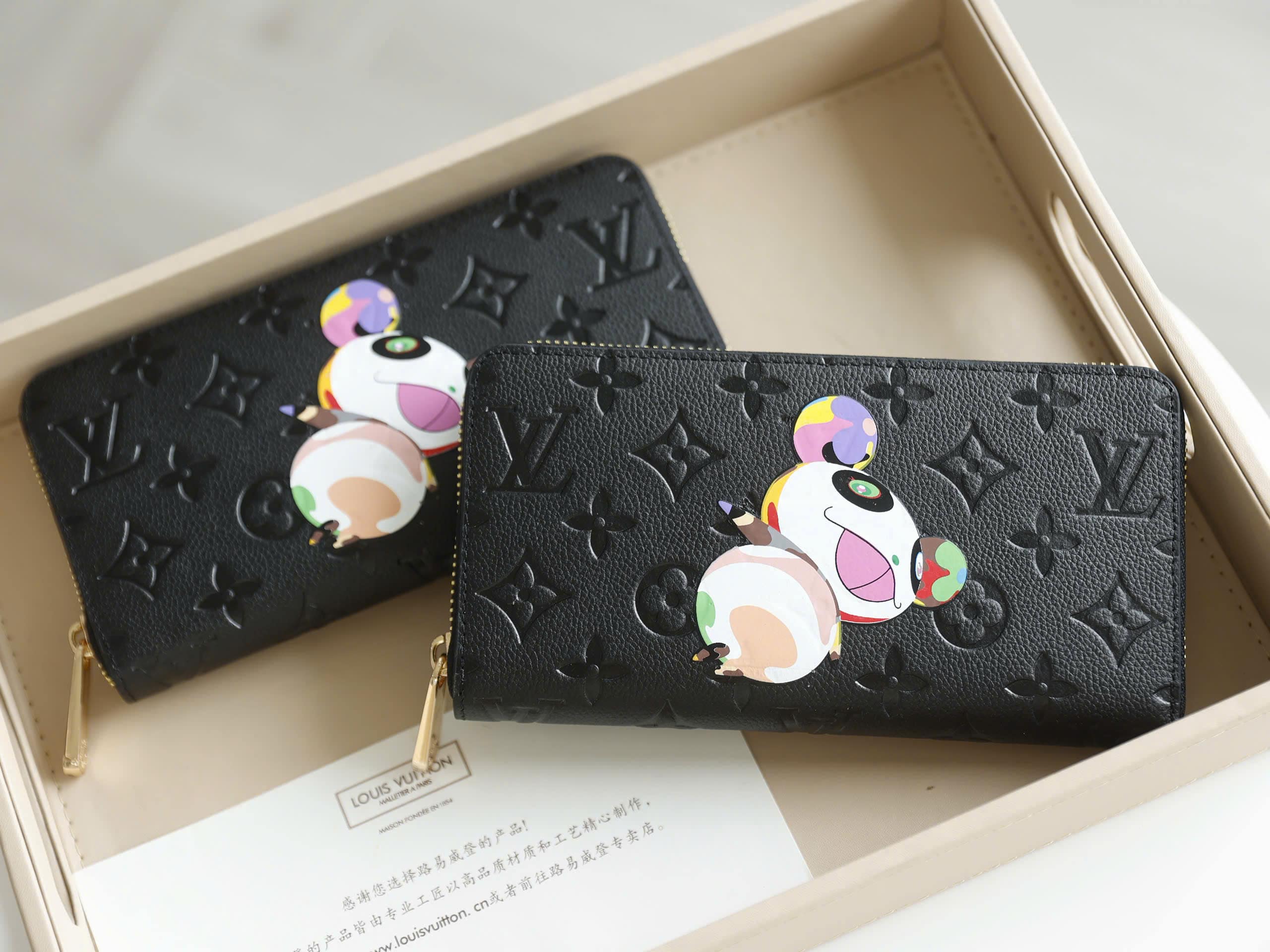 Ví Louis Vuitton Monogram Empreinte Panda Japan Wallet M14160 4