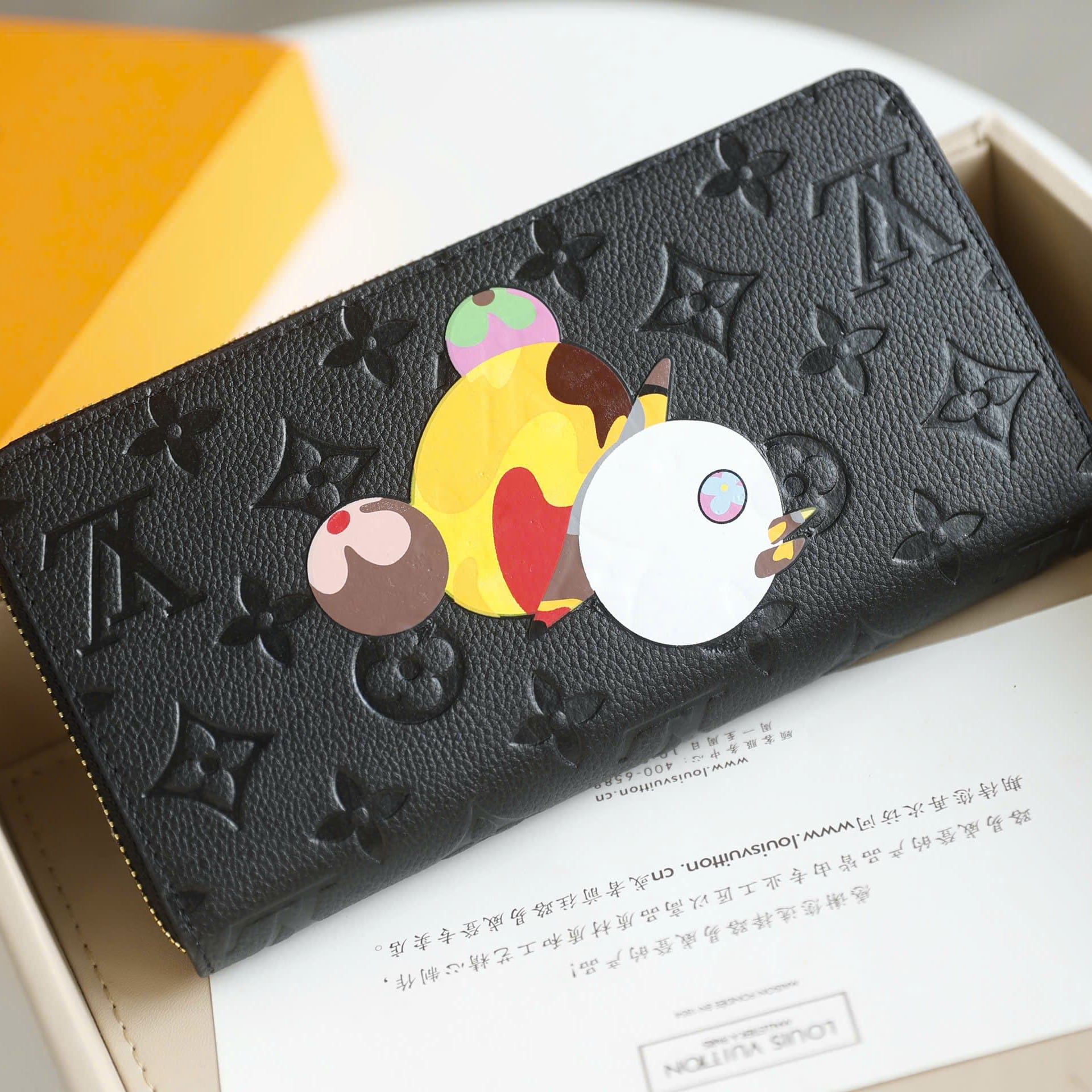 Ví Louis Vuitton Monogram Empreinte Panda Japan Wallet M14160 11