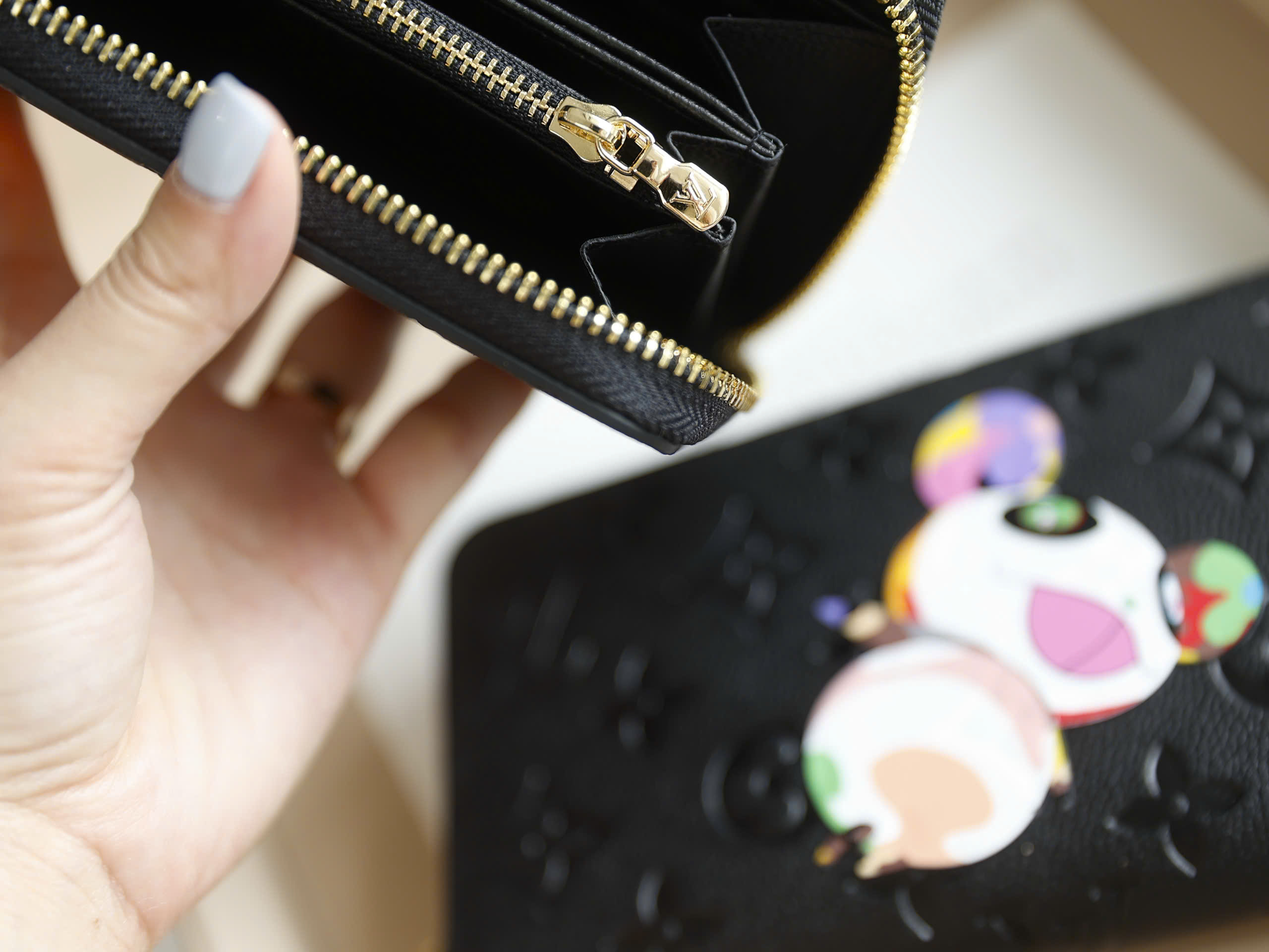 Ví Louis Vuitton Monogram Empreinte Panda Japan Wallet M14160 12