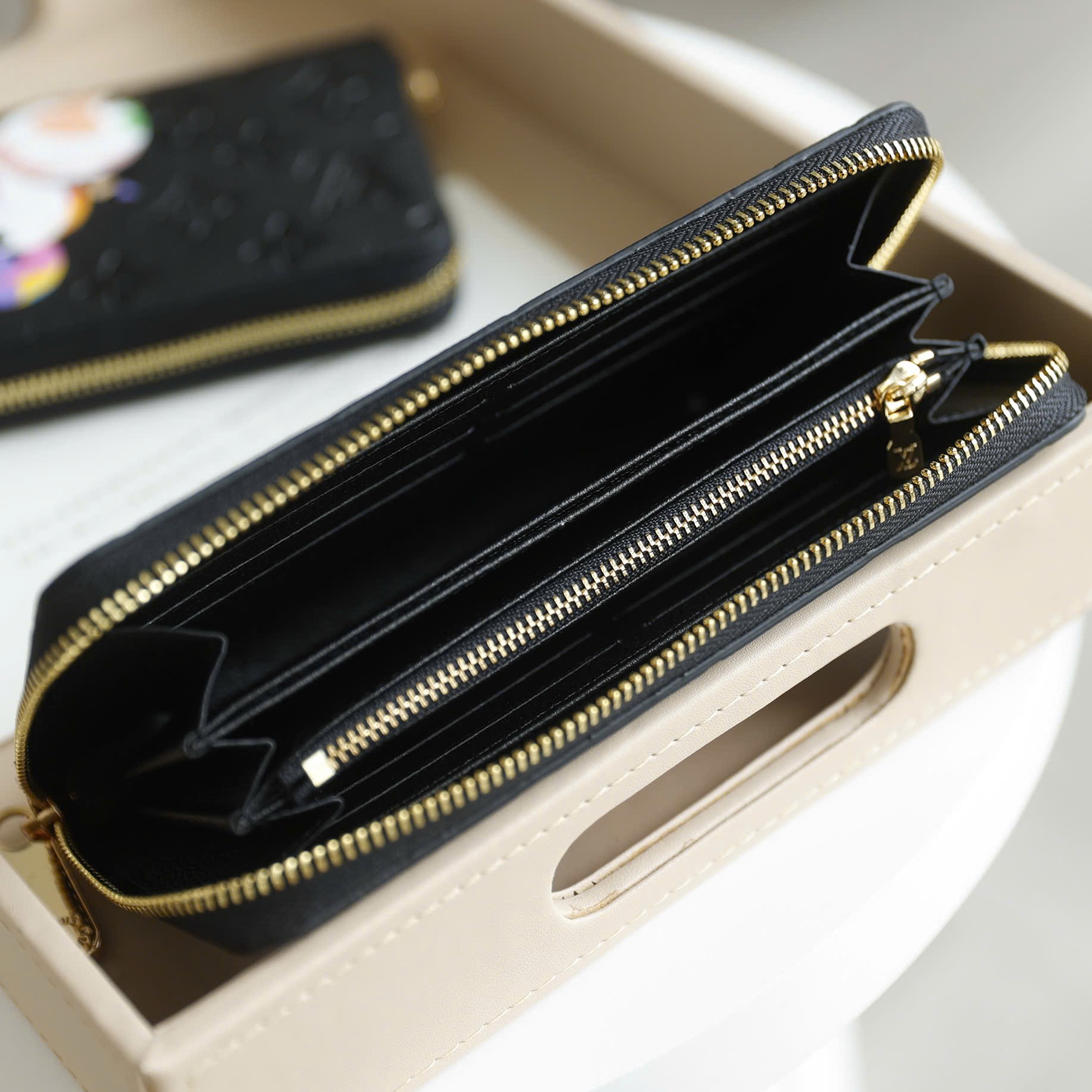 Ví Louis Vuitton Monogram Empreinte Panda Japan Wallet M14160 13