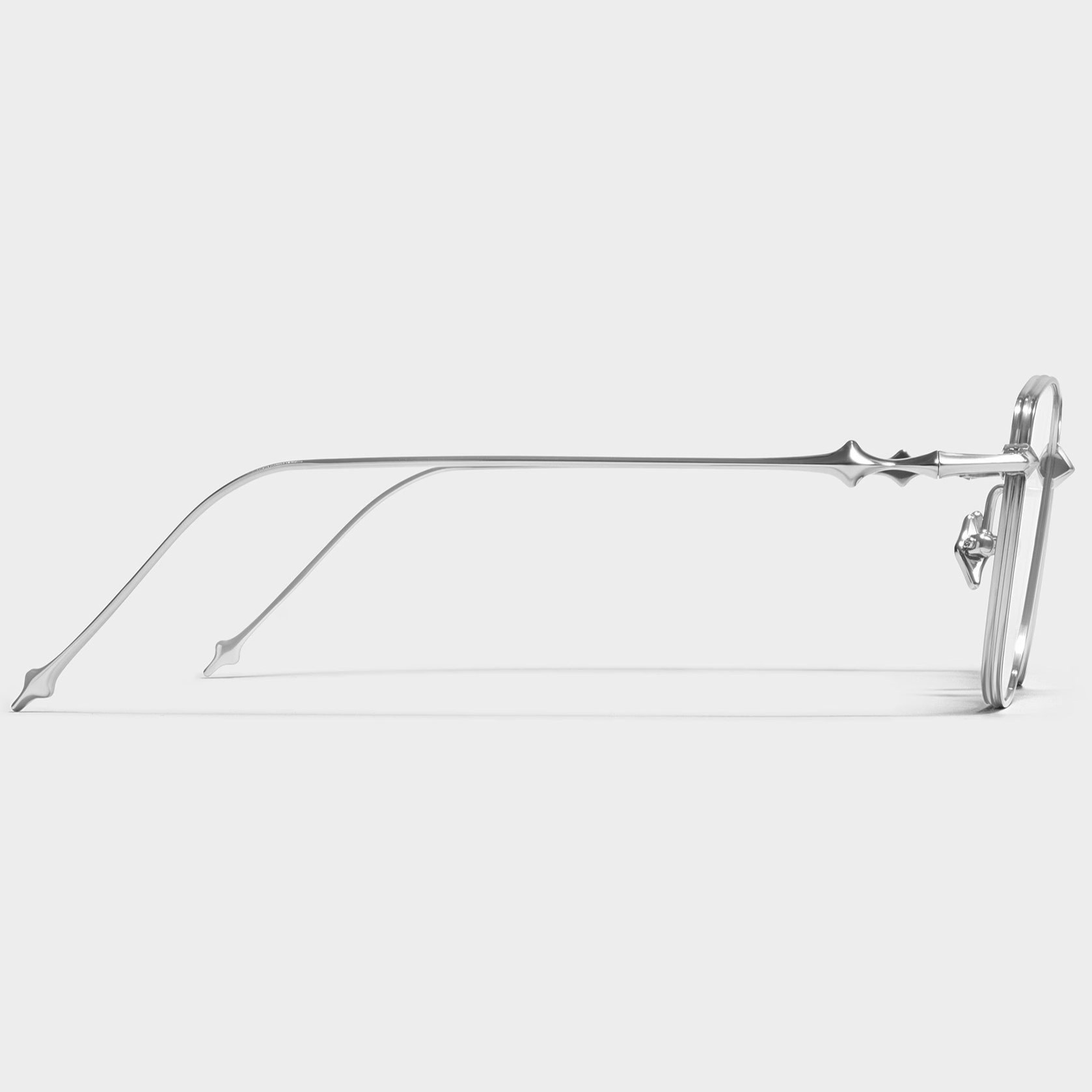 MẮT KÍNH GỌNG CẬN GENTLE MONSTER ACADEMYA 02 CLEAR LENSES SILVER METAL FRAME 6