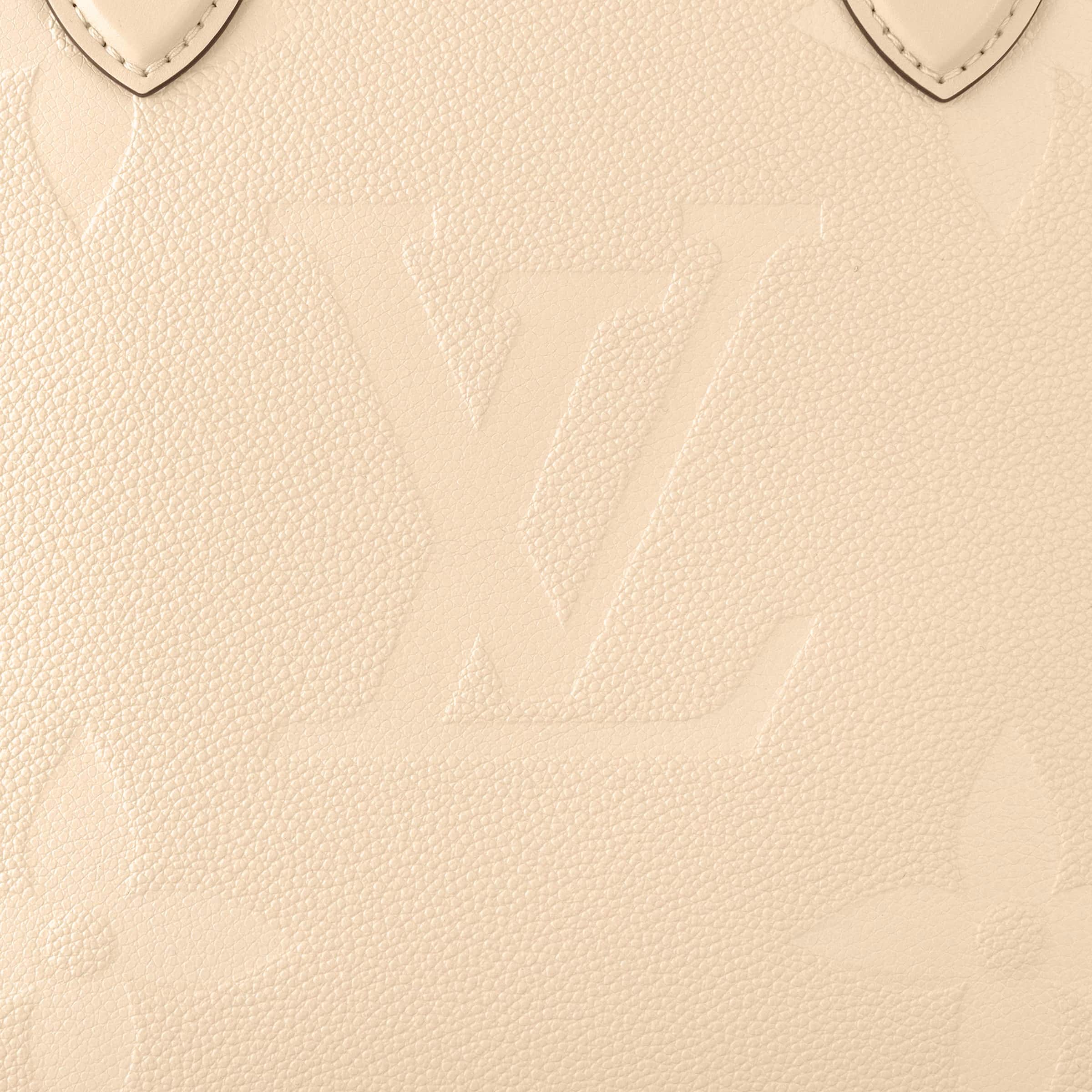 TÚI TOTE LV LOUIS VUITTON ONTHEGO MM TOTE BAG MONOGRAM EMPREINTE LEATHER CREAM M46531 2