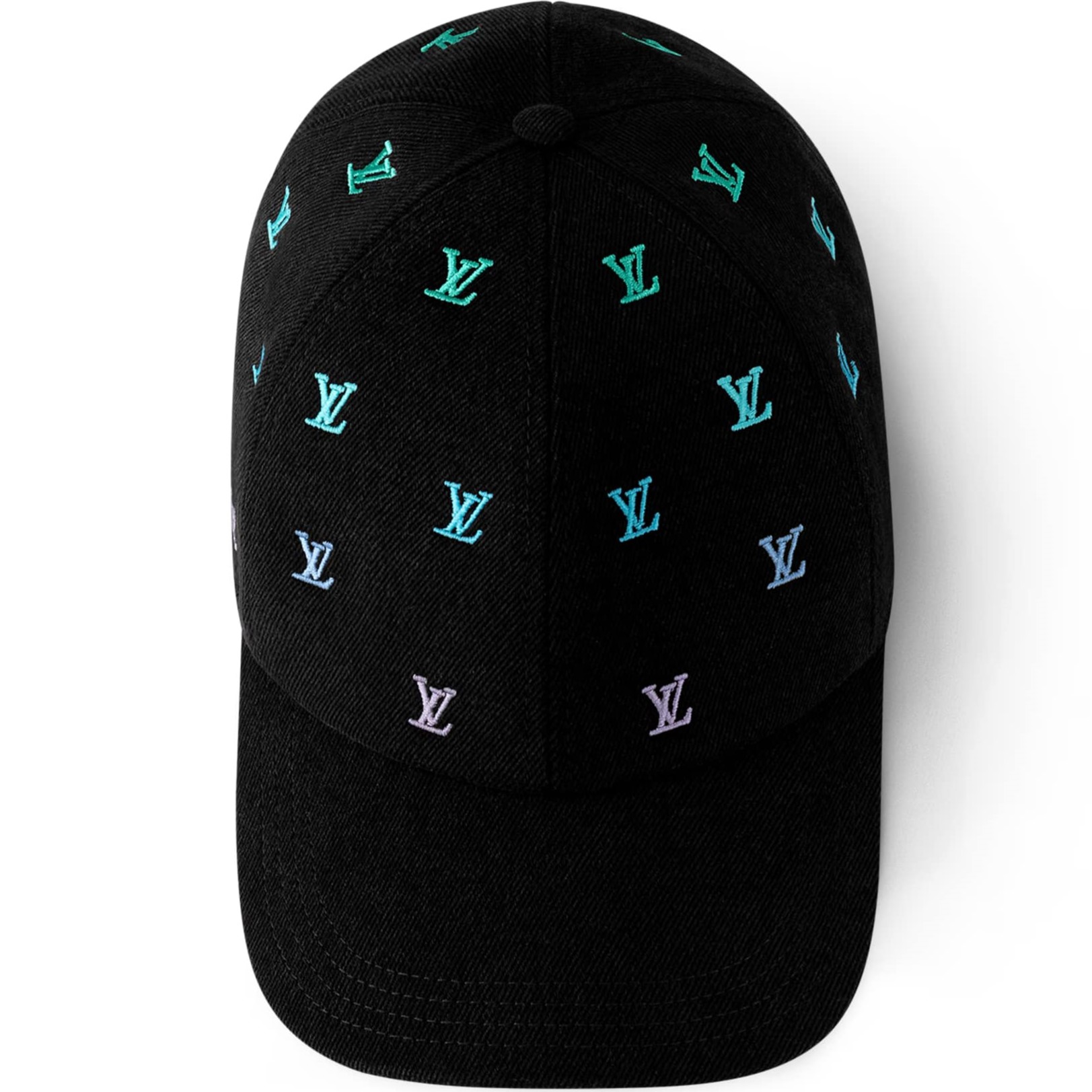 Nón kết LV Louis Vuitton Blason Shading Denim Cap 1