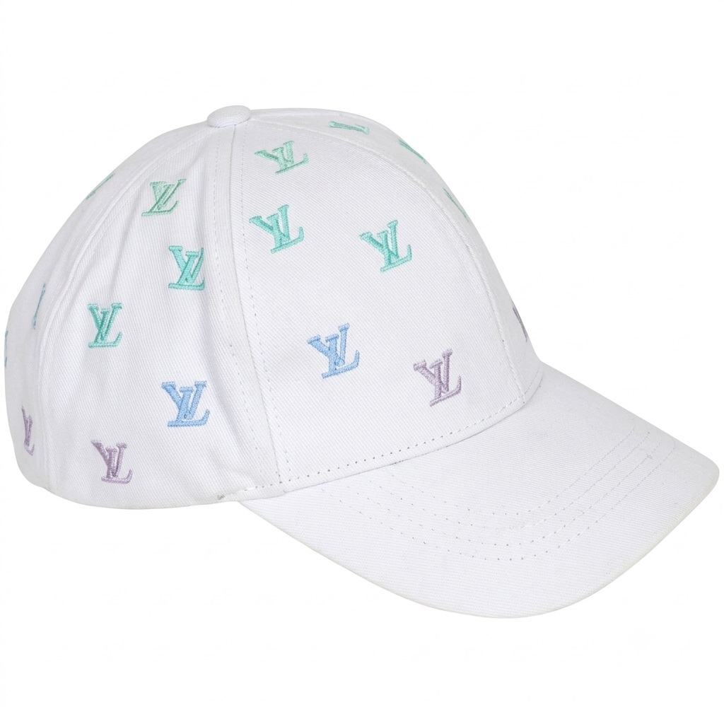 Nón kết LV Louis Vuitton Blason Shading Denim Cap 4