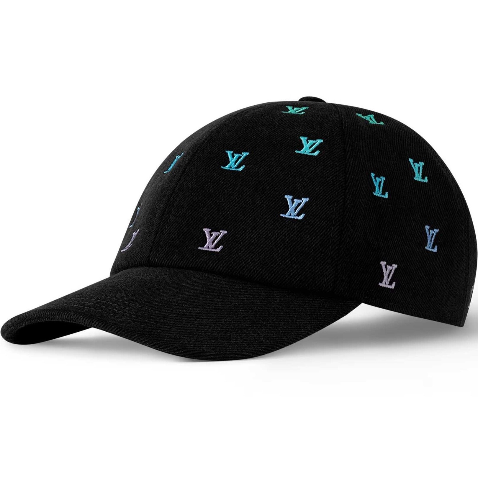 Nón kết LV Louis Vuitton Blason Shading Denim Cap 6