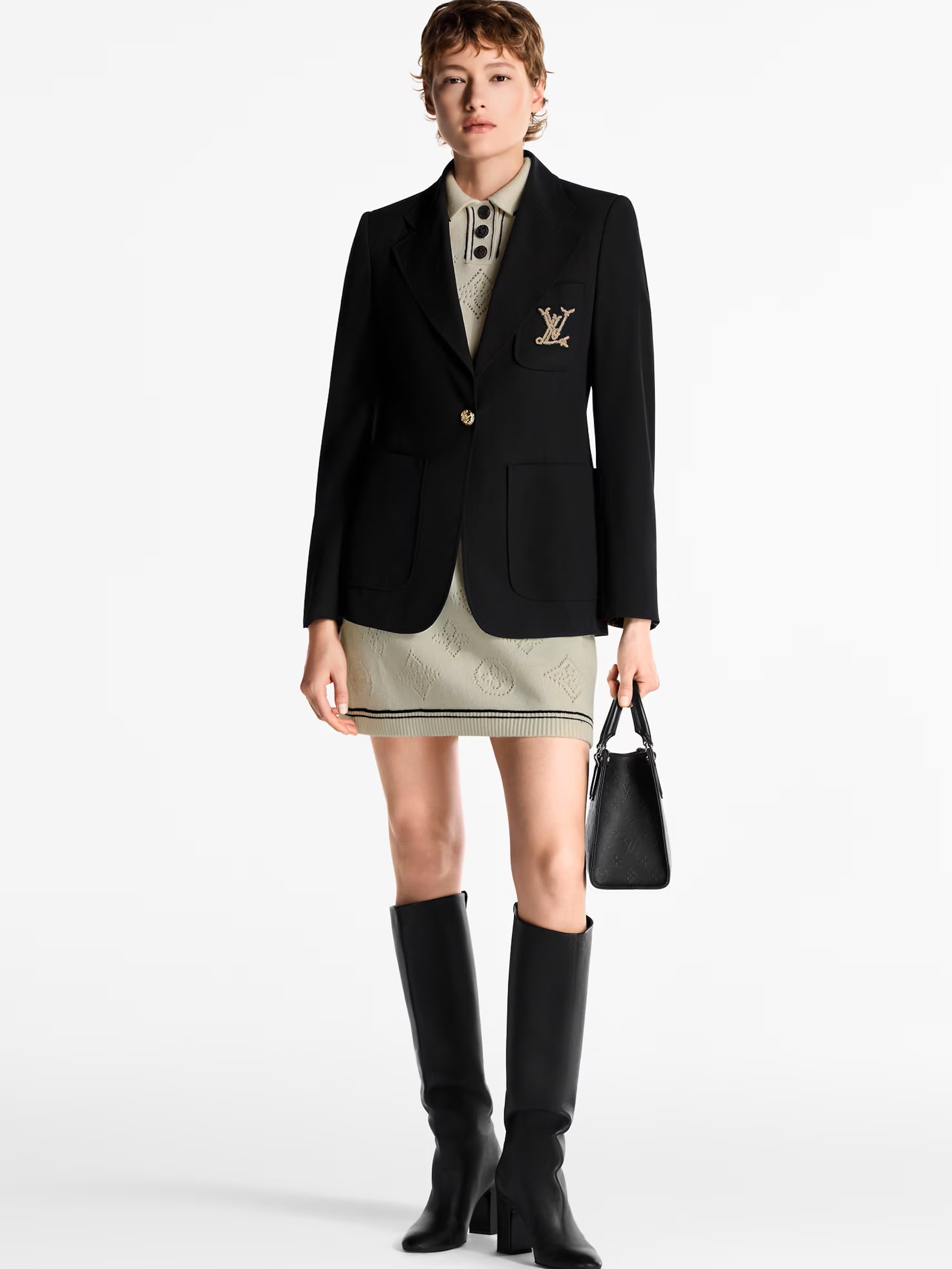 Áo khoác vest LV Louis Vuitton Nautical Preppy Blazer 4