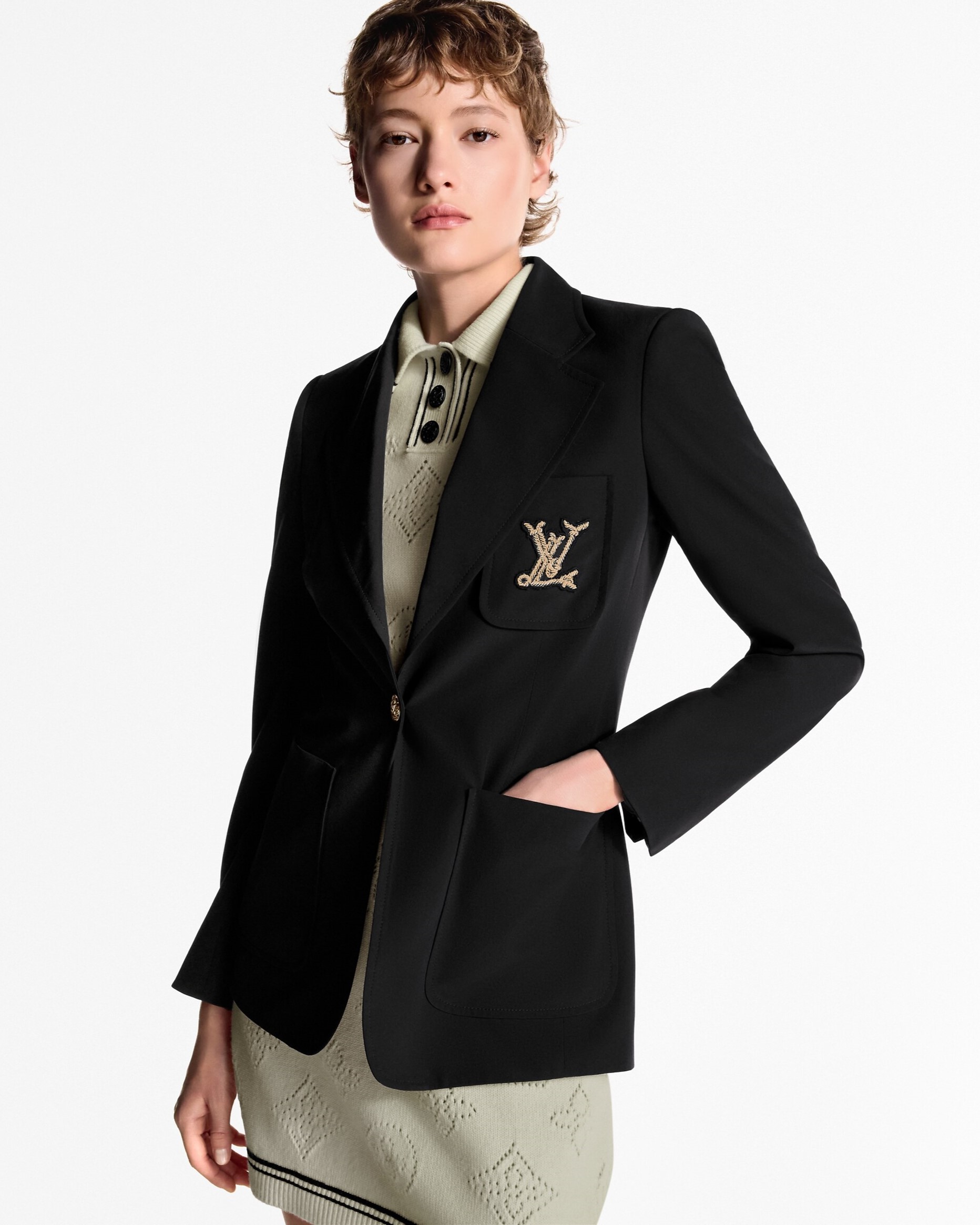 Áo khoác vest LV Louis Vuitton Nautical Preppy Blazer 5