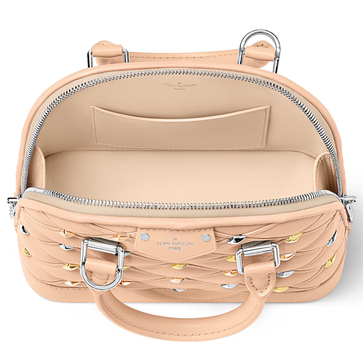 Túi hến LV Louis Vuitton Alma BB Lambskin With Diamond Motif 6