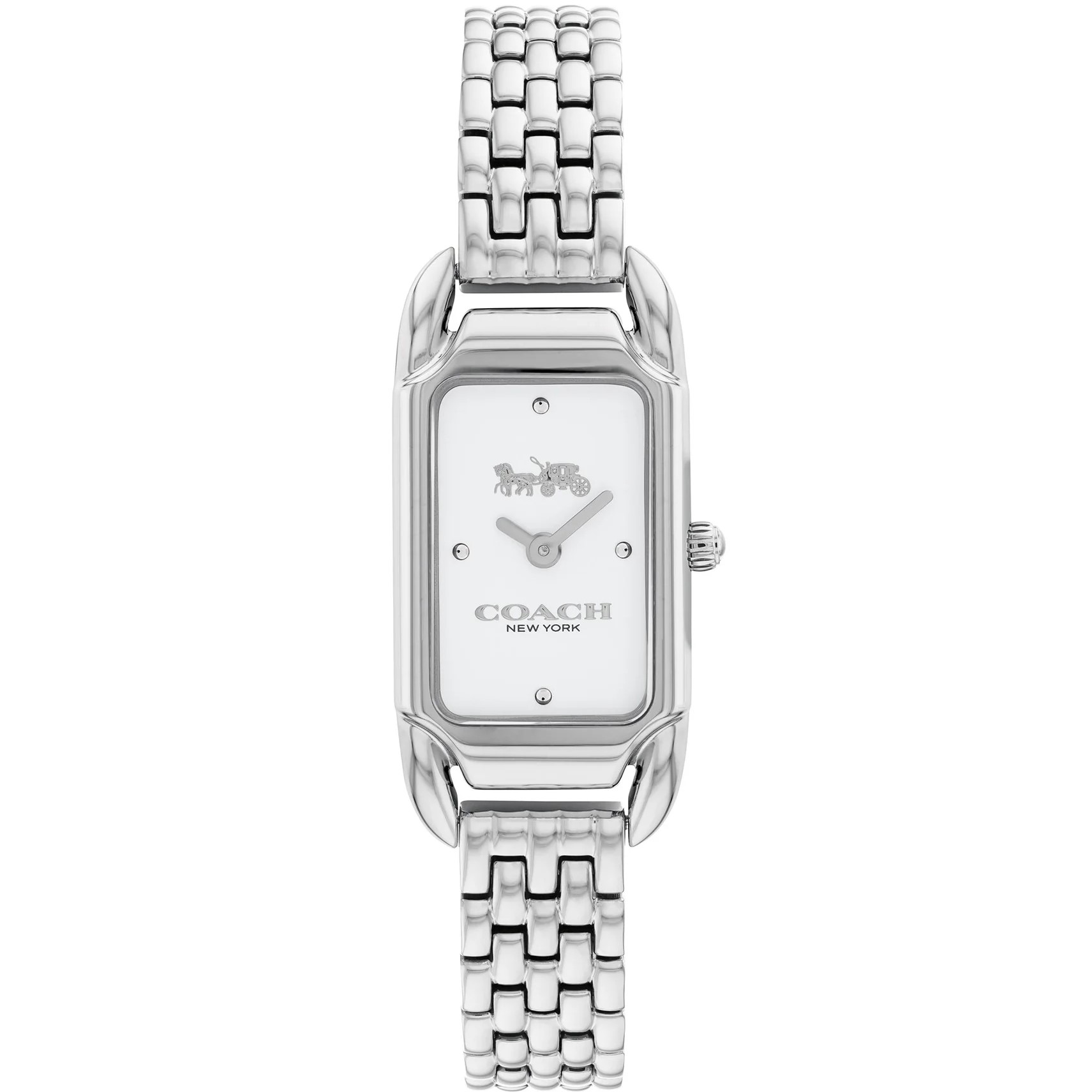 ĐỒNG HỒ NỮ COACH CADIE SILVER STAINLESS STEEL WHITE DIAL WOMENS WATCH 14504035 5
