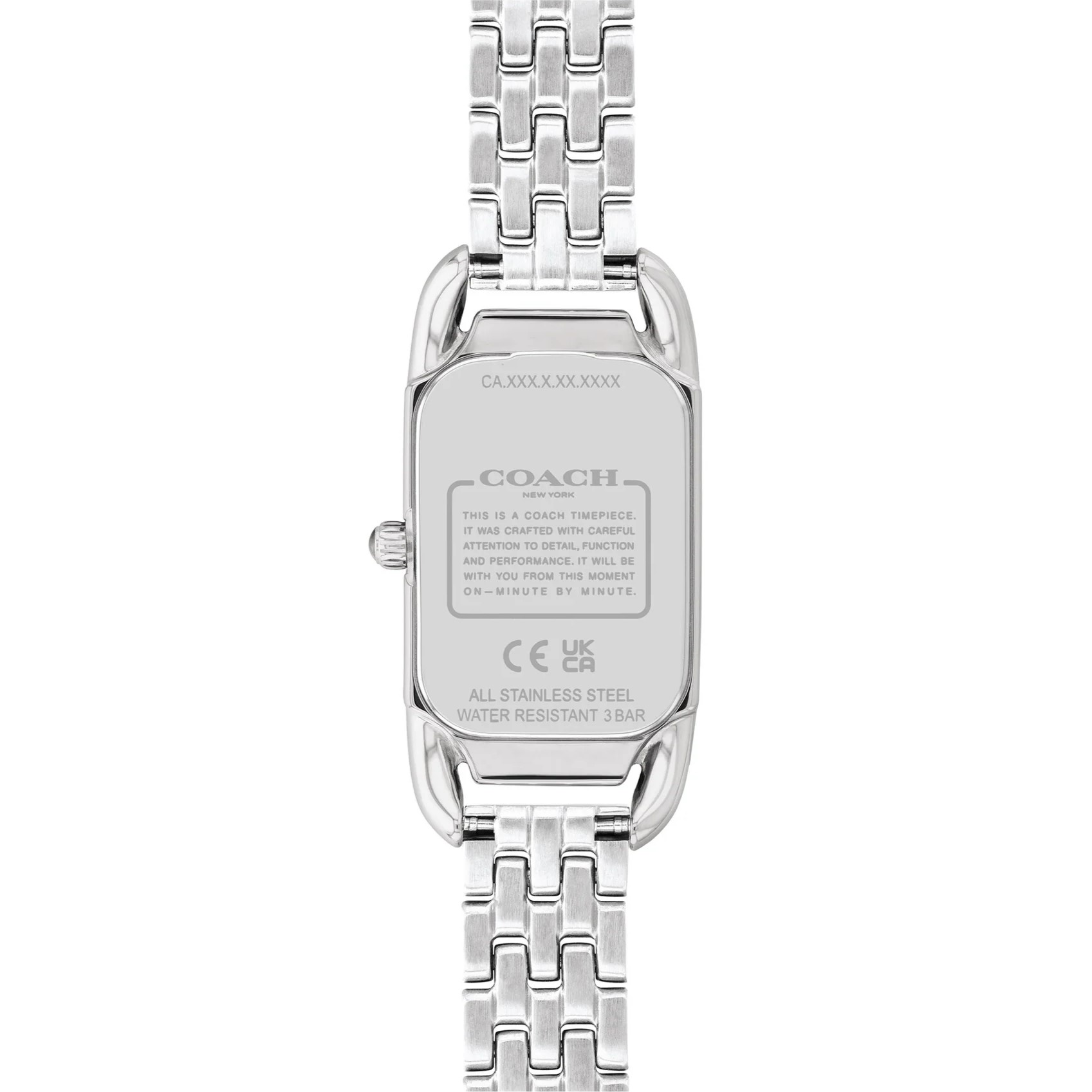 ĐỒNG HỒ NỮ COACH CADIE SILVER STAINLESS STEEL WHITE DIAL WOMENS WATCH 14504035 7