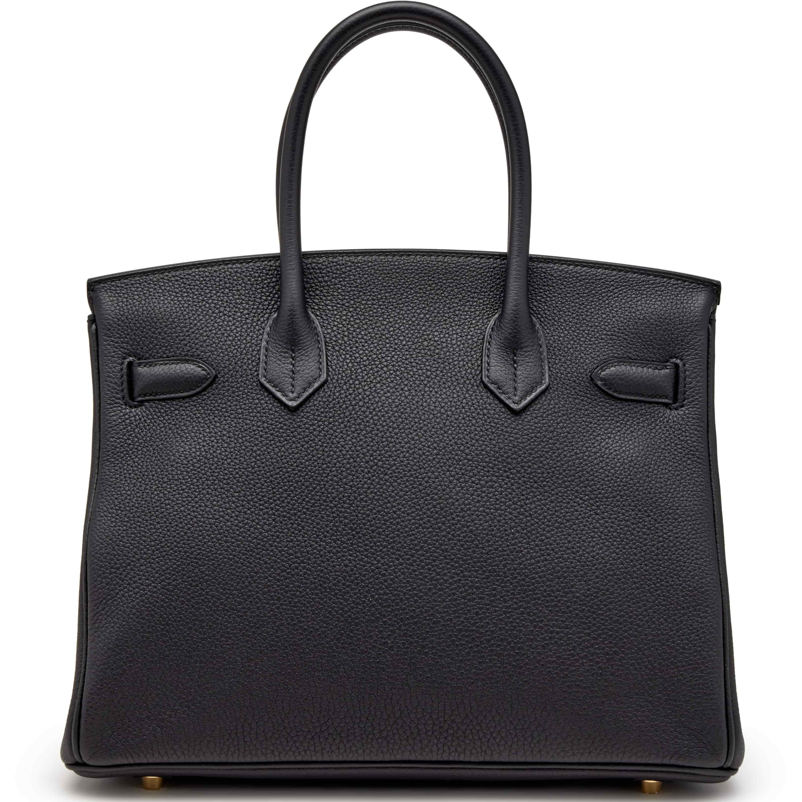 Túi Hermès Birkin 30 Black Togo Gold Hardware 10