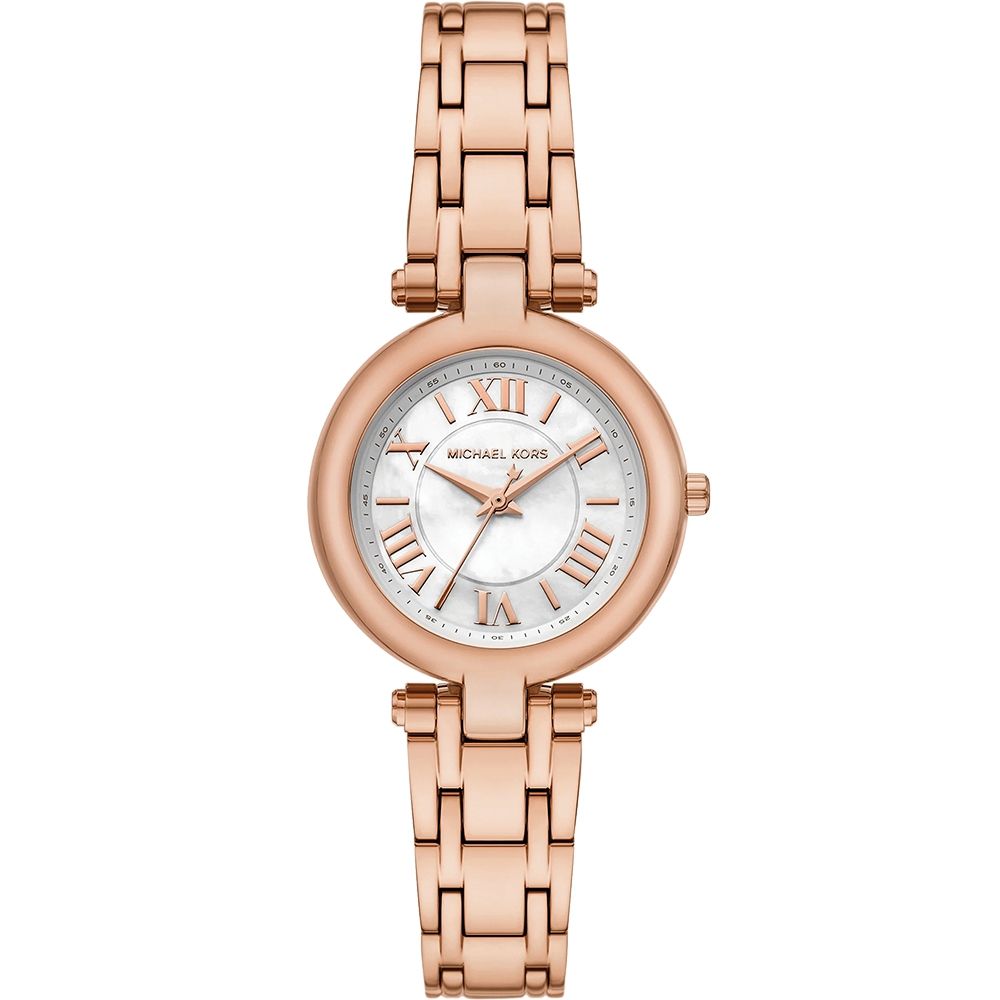 Đồng hồ Michael Kors Laney white Dial Analog Stainless Steel Women Watch MK4893 6