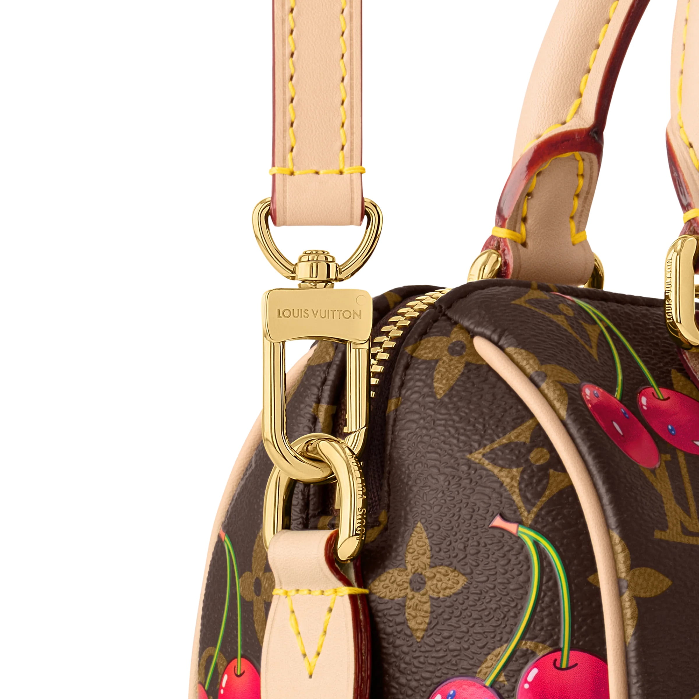 Túi Louis Vuitton Speedy Bandoulière 20 LV x TM Monogram Cherry Canvas 3