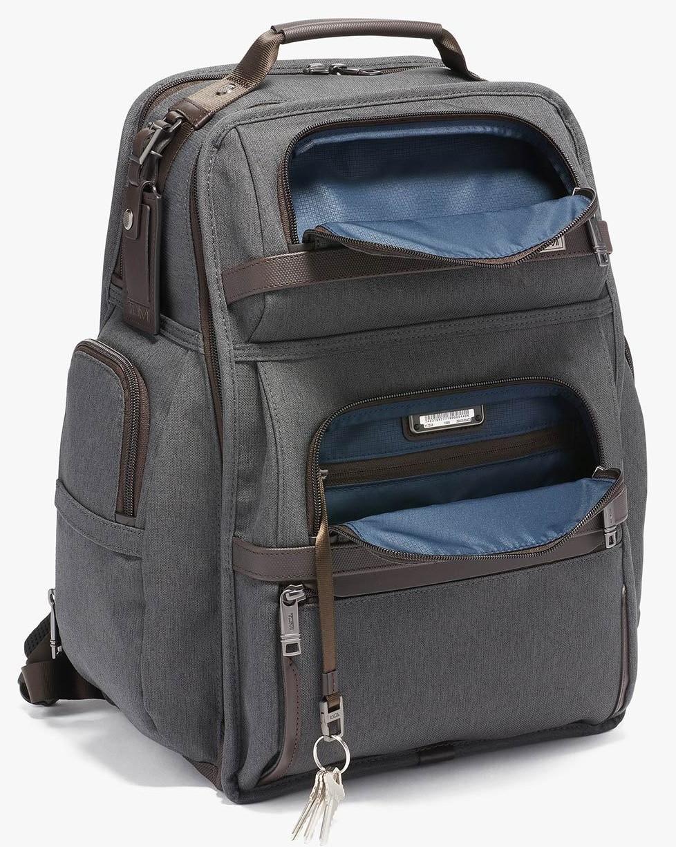 BALO LAPTOP NAM TUMI ALPHA ANTHRACITE BRIEF BACKPACK FOR MEN 9