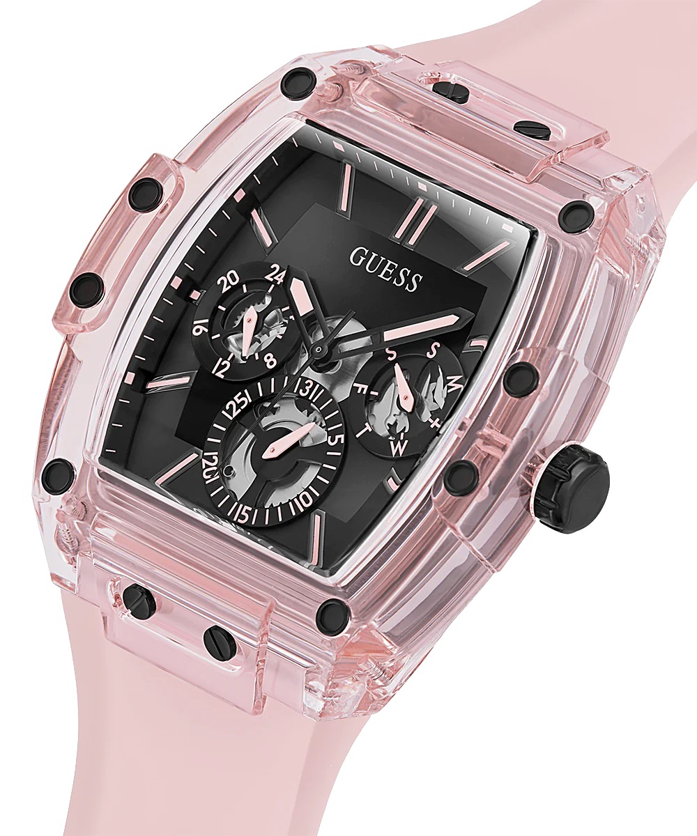 ĐỒNG HỒ GUESS PINK MULTIFUNCTION WATCH GW0203G11 12