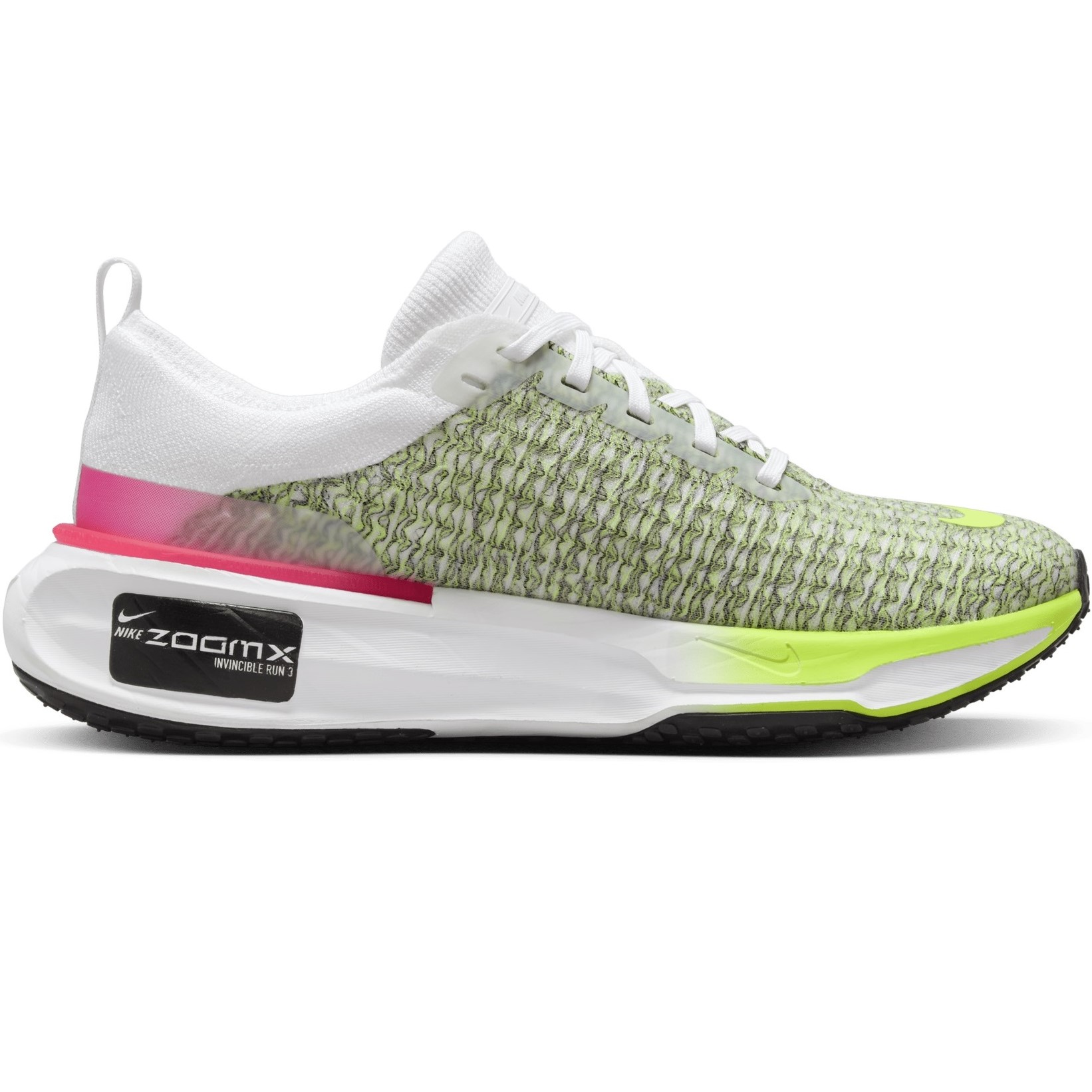 GIÀY NIKE NỮ WOMENS ZOOMX INVINCIBLE 3 ROAD RUNNING SHOES WHITE VOLT HYPER PINK FN6821-100 3