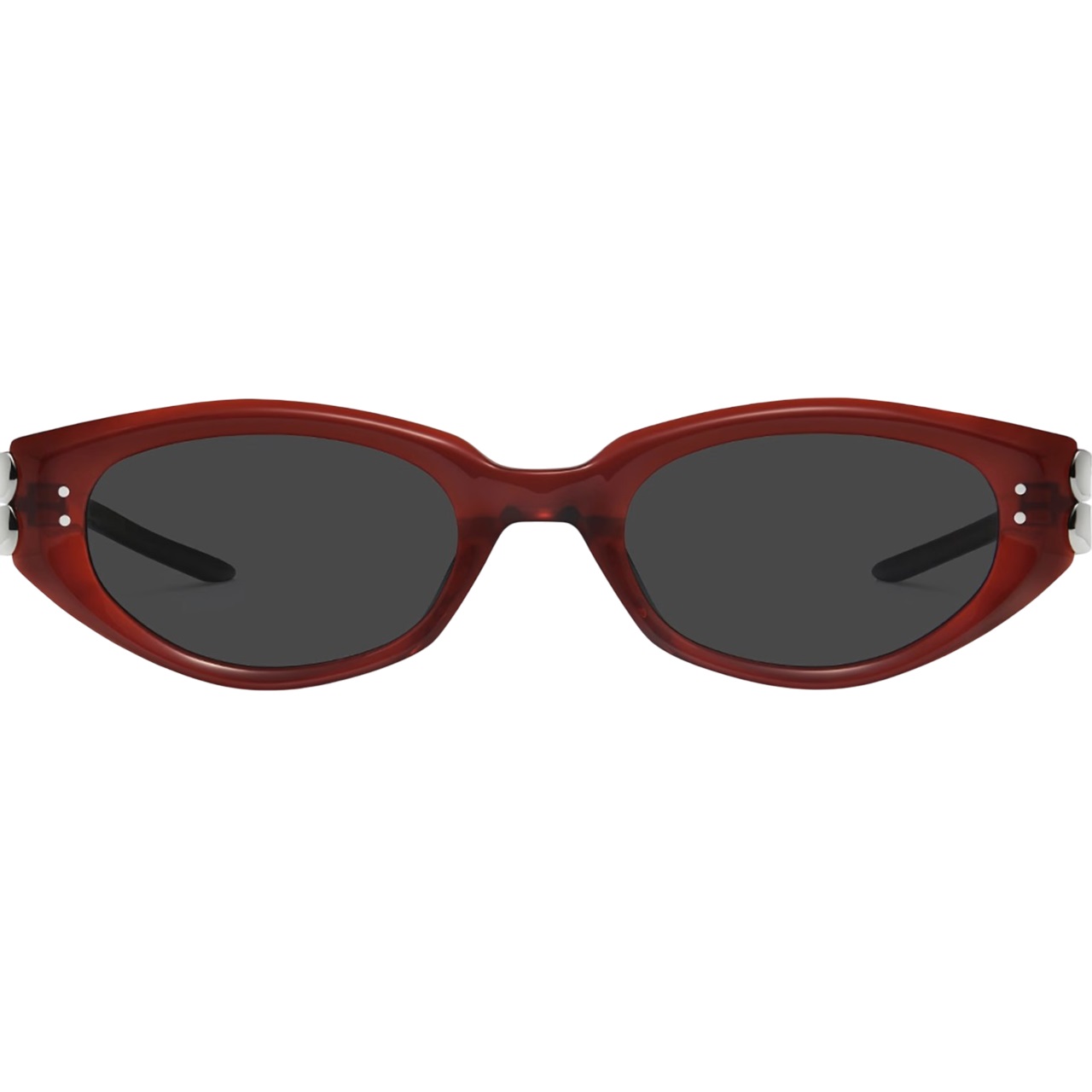Kính Gentle Monster Kunst RC3 Sophisticated Cat-eye Sunglasses in Translucent Red 3