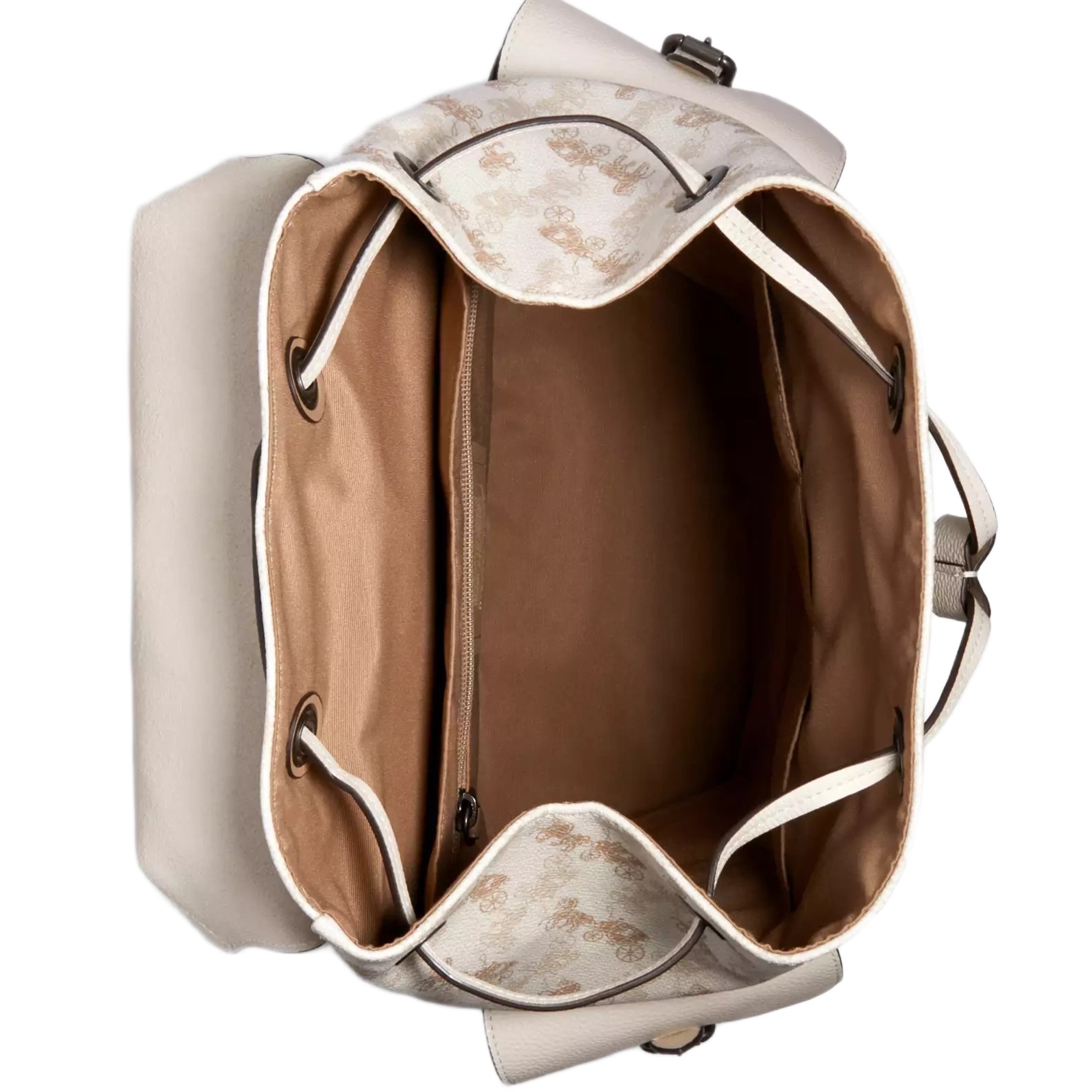 Balo Coach Hudson Backpack With Horse And Carriage Print 89897 1