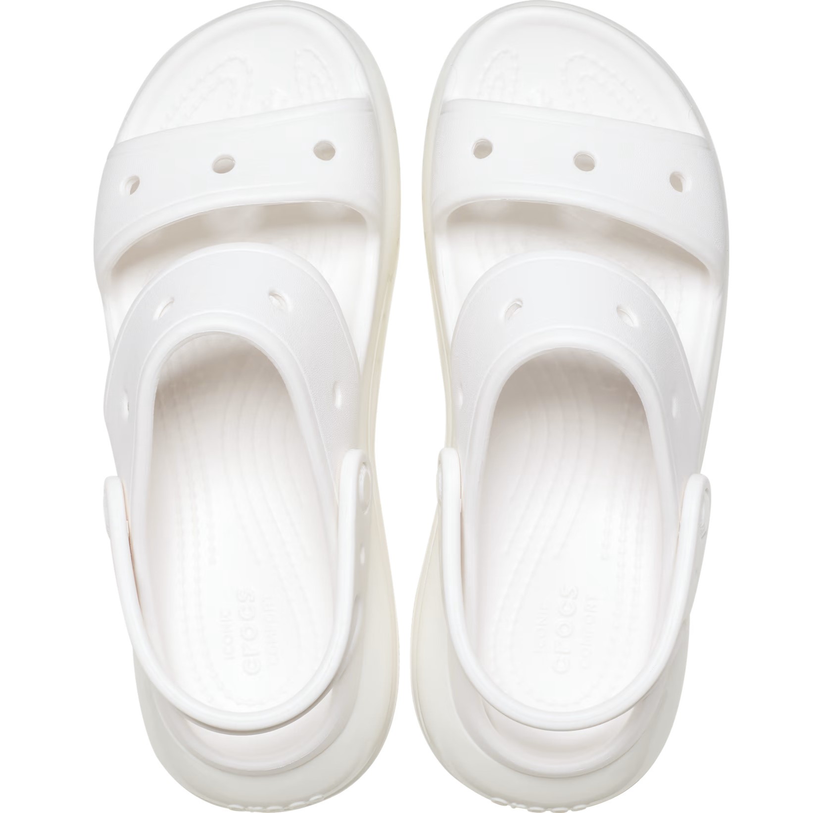 Dép Crocs Mega Crush Sandals White 5