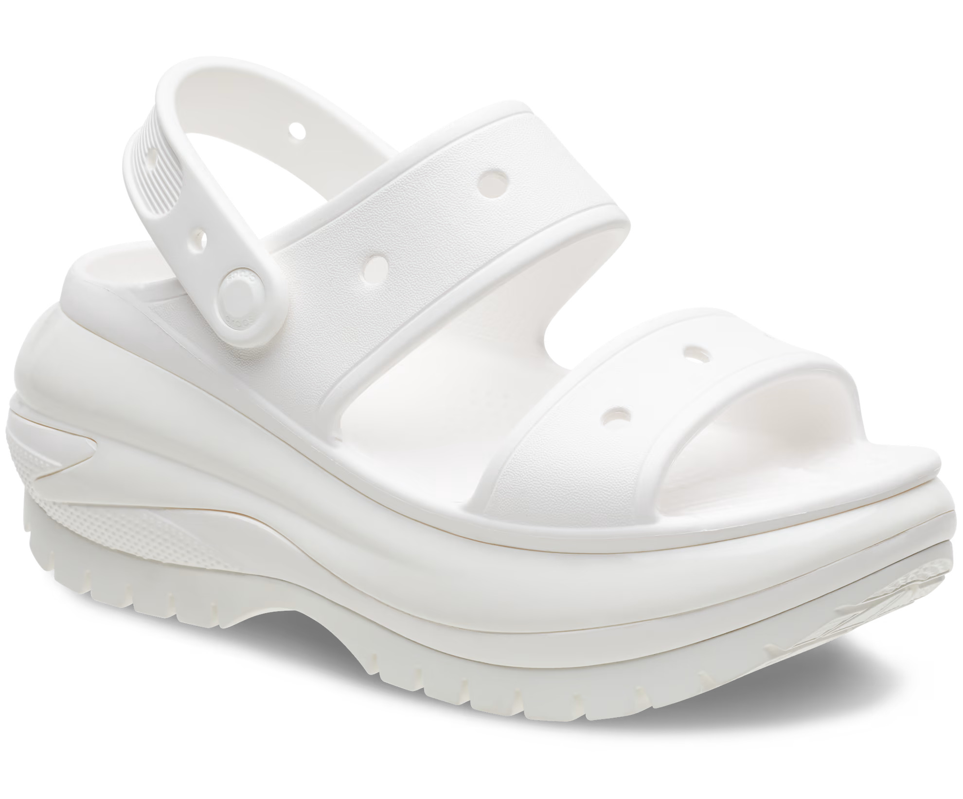 Dép Crocs Mega Crush Sandals White 11