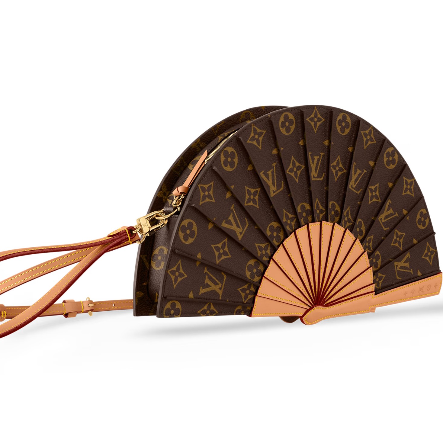 Túi Louis Vuitton LV Fan Monogram Canvas Bag M14804 5