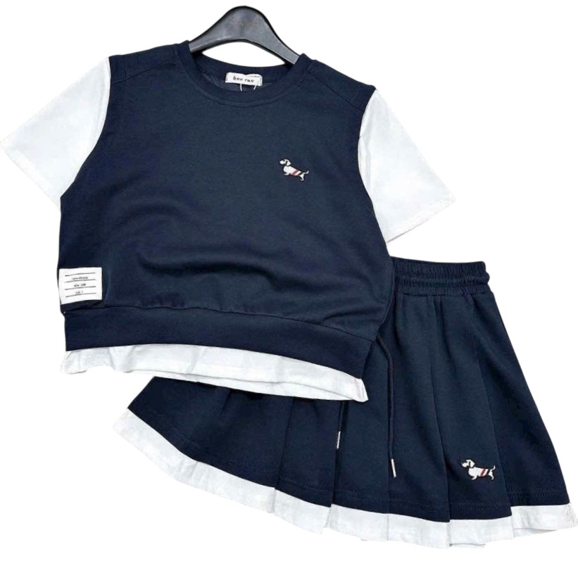 Set Thom Browne áo váy xòe 2