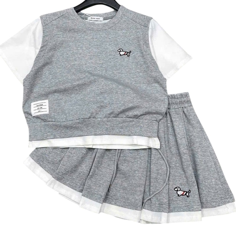 Set Thom Browne áo váy xòe 4