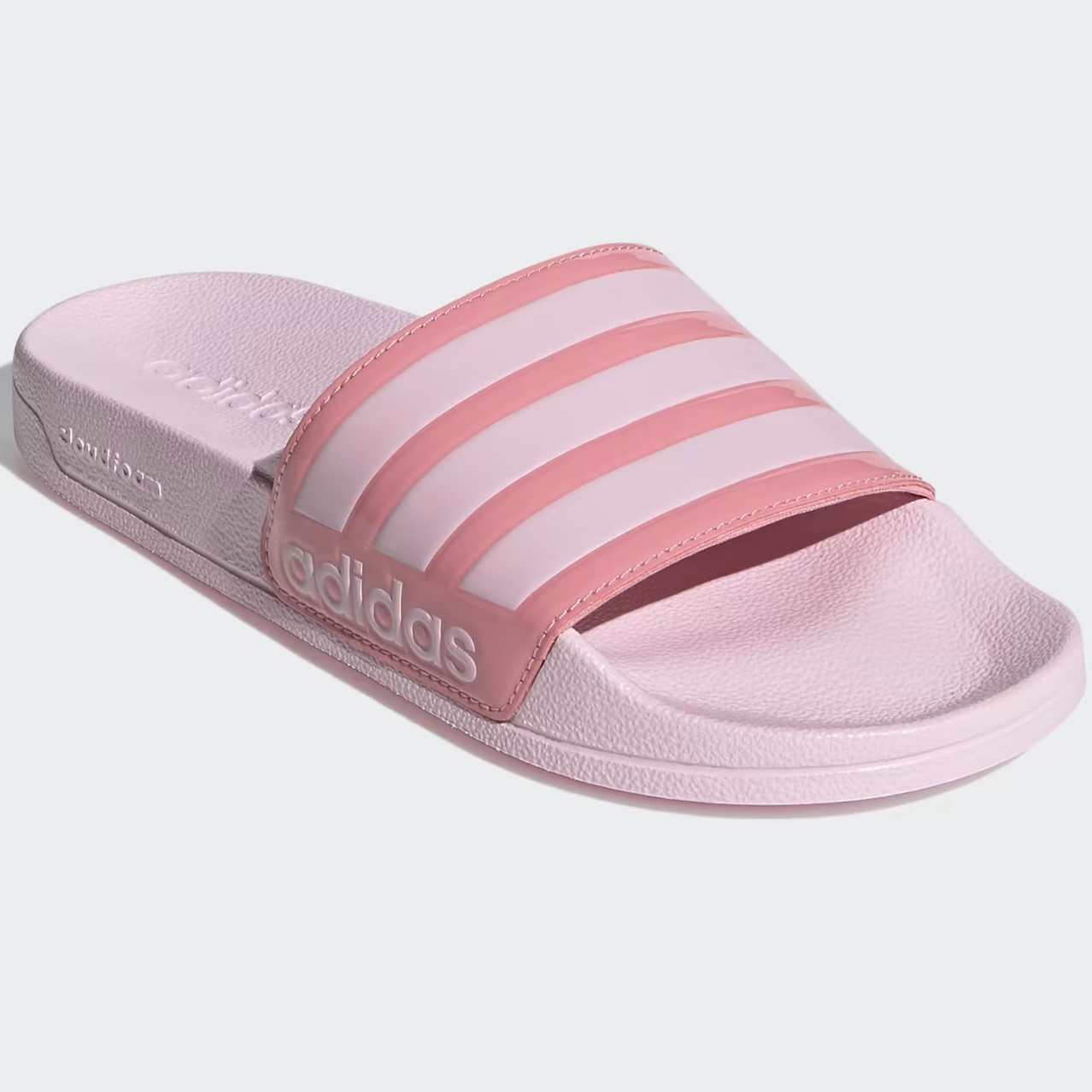 Dép Adidas Quai Ngang Adilette Shower Slides Clear Pink Super Pop FZ2853 11