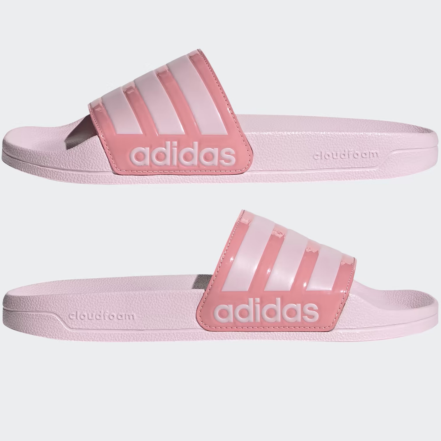 Dép Adidas Quai Ngang Adilette Shower Slides Clear Pink Super Pop FZ2853 15