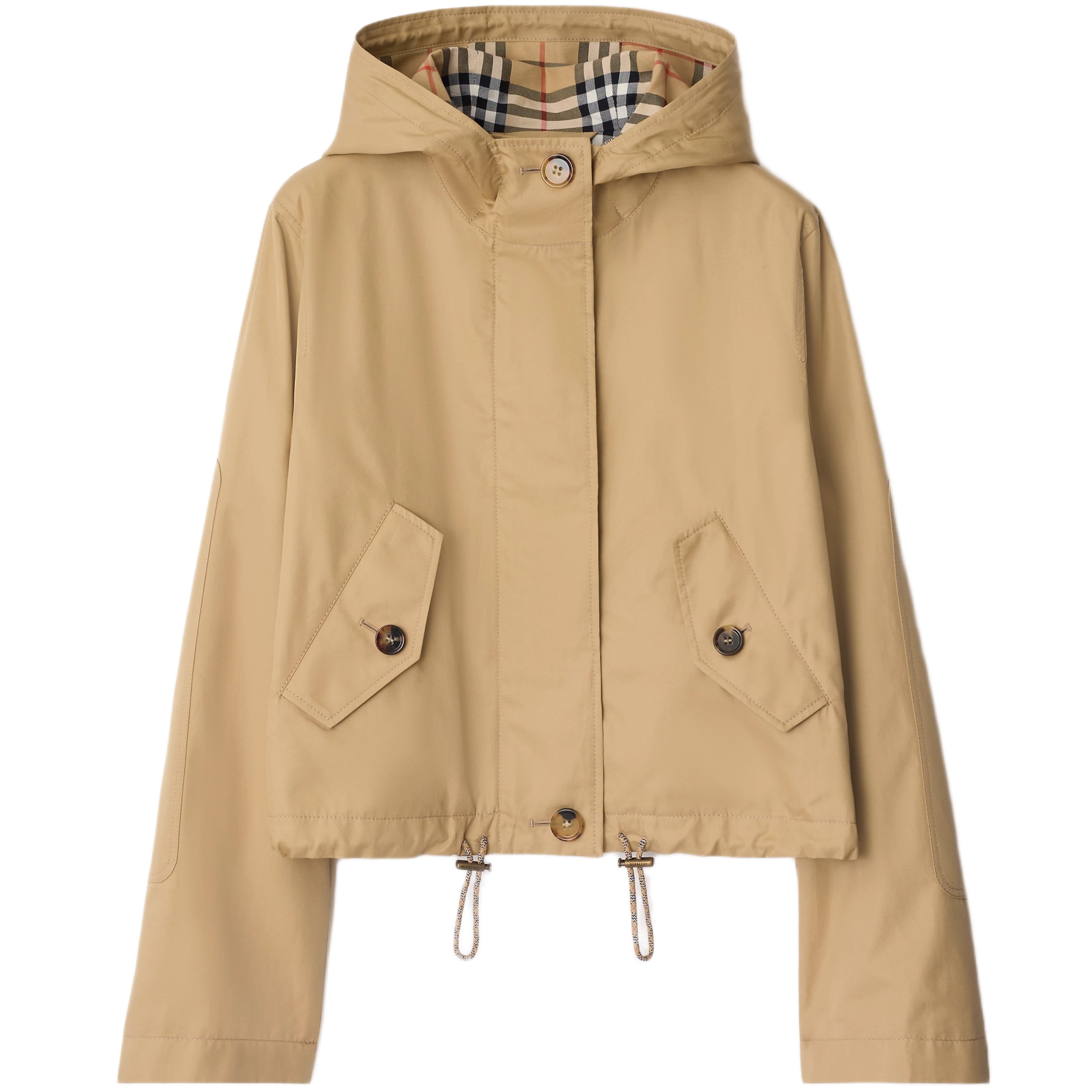 Áo khoác Burberry Parka Gabardine ngắn 5