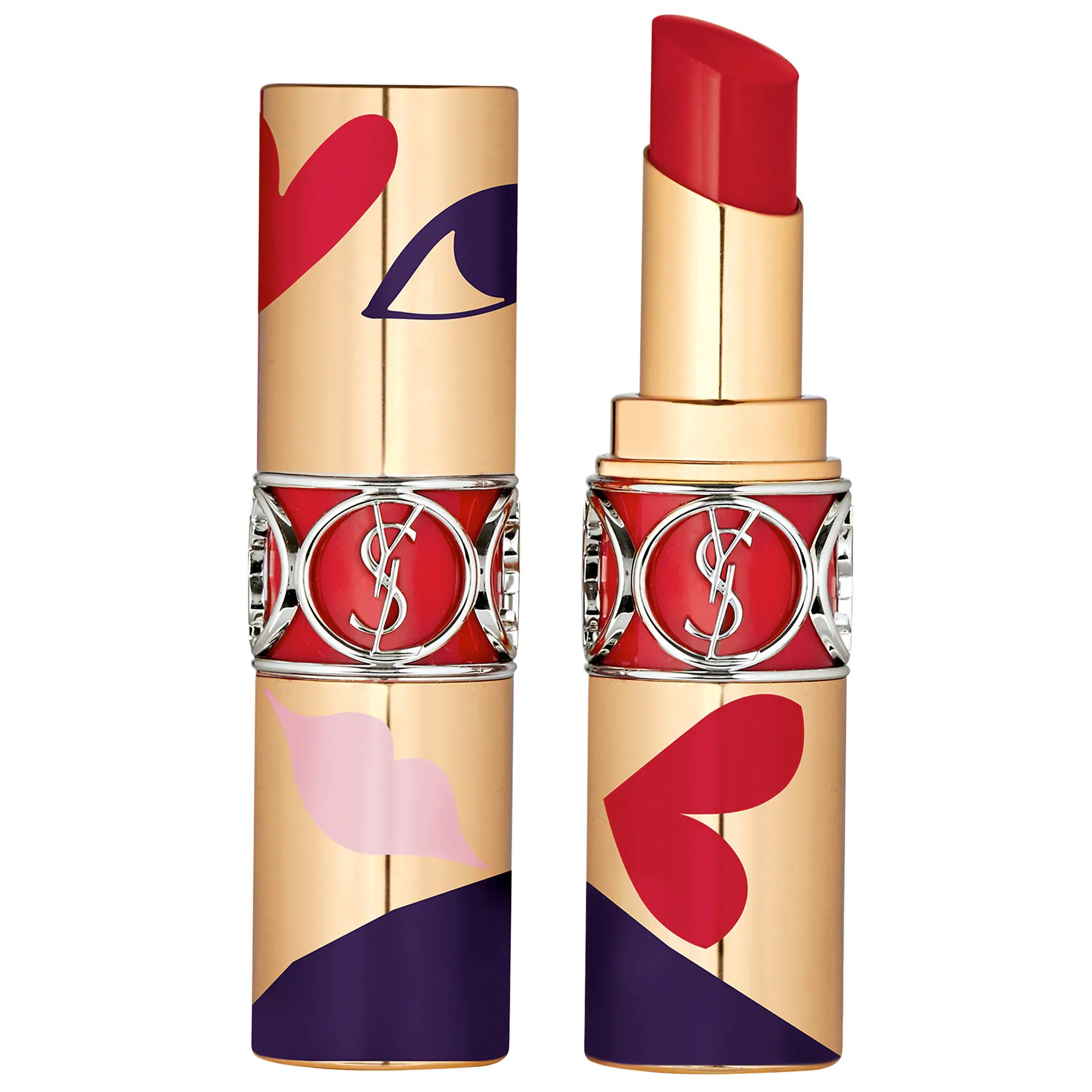 SON YSL LIMITED EDITION SHINE I LOVE YOU SO POP 119 LIGHT ME RED 10